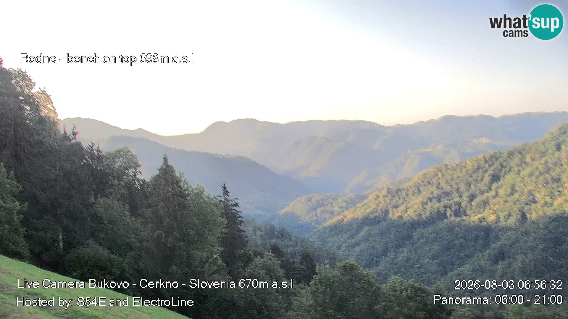 Webcam Bukovo – Baška grapa | Cerkno | Slovénie