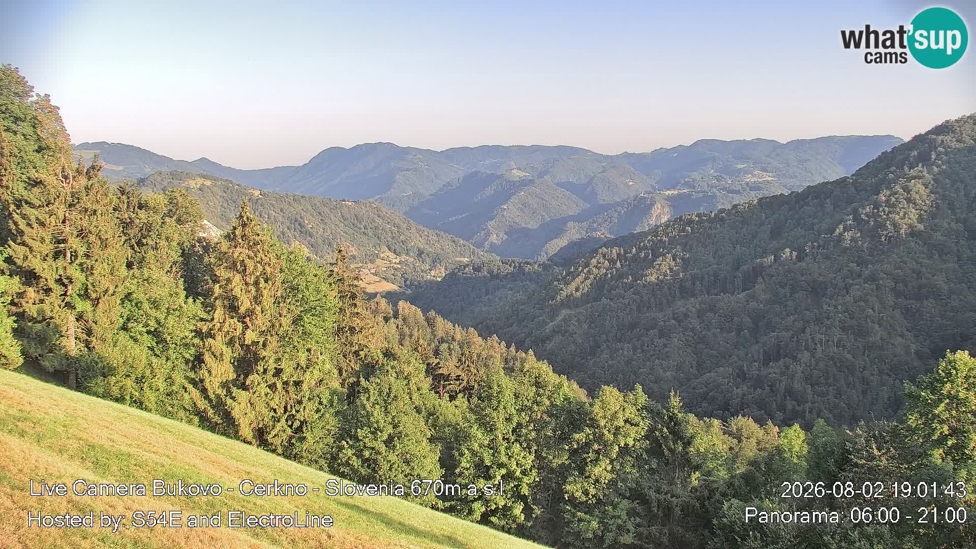 Webcam en vivo Bukovo – Baška grapa | Cerkno | Eslovenia
