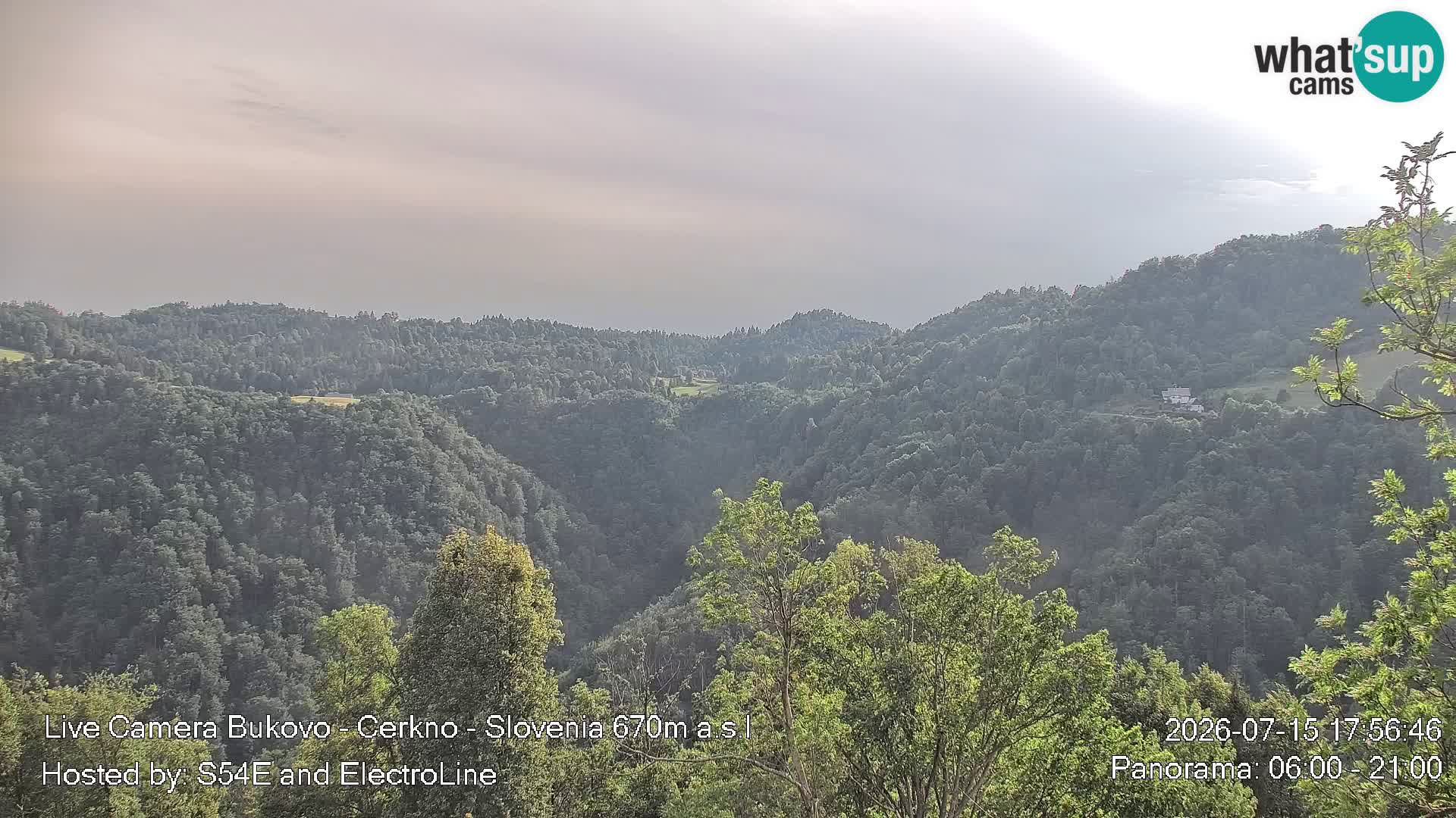 Webcam Bukovo – Baška grapa | Cerkno | Slovenia