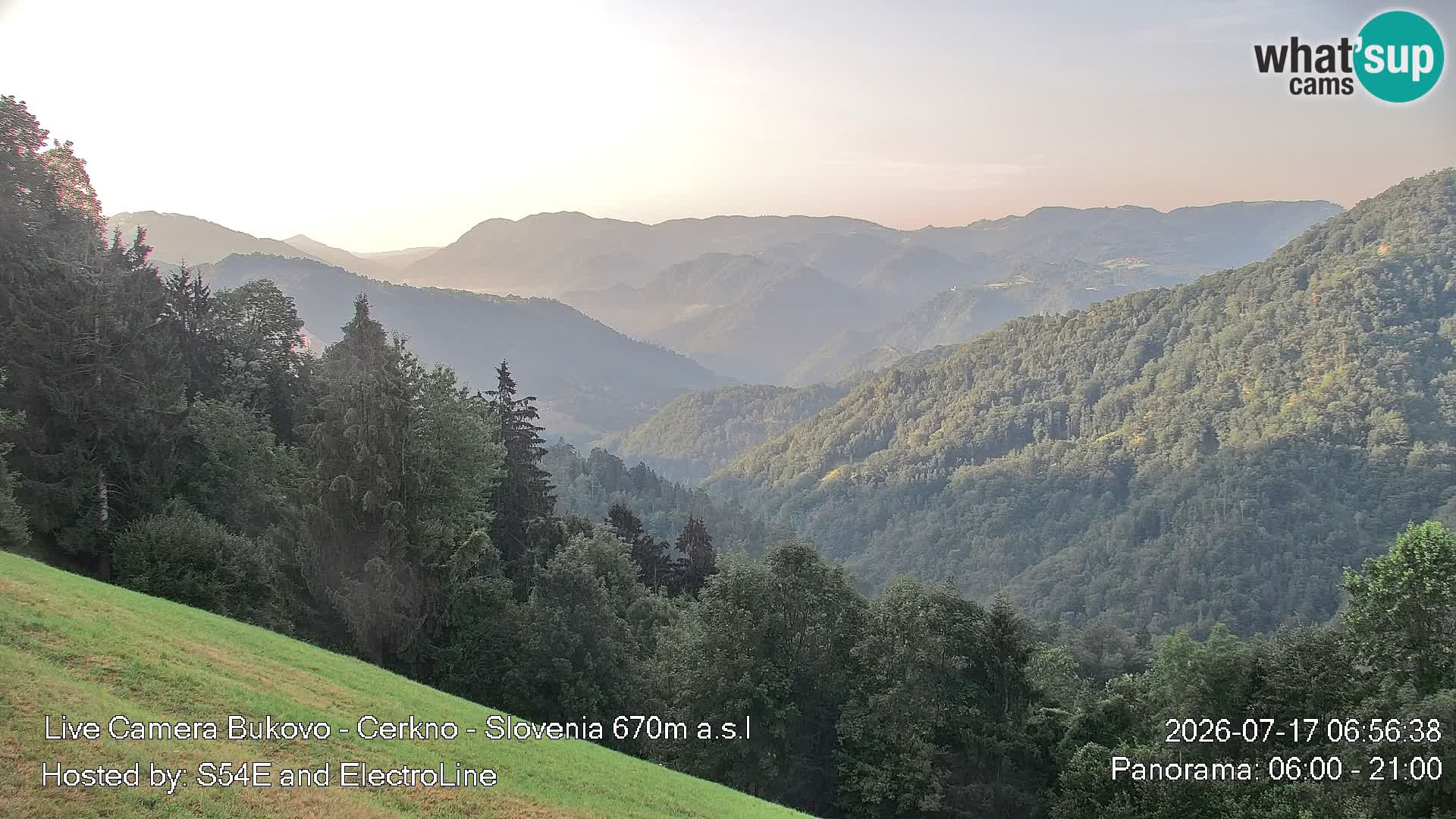 Webcam Bukovo – Baška grapa | Cerkno | Slovenia