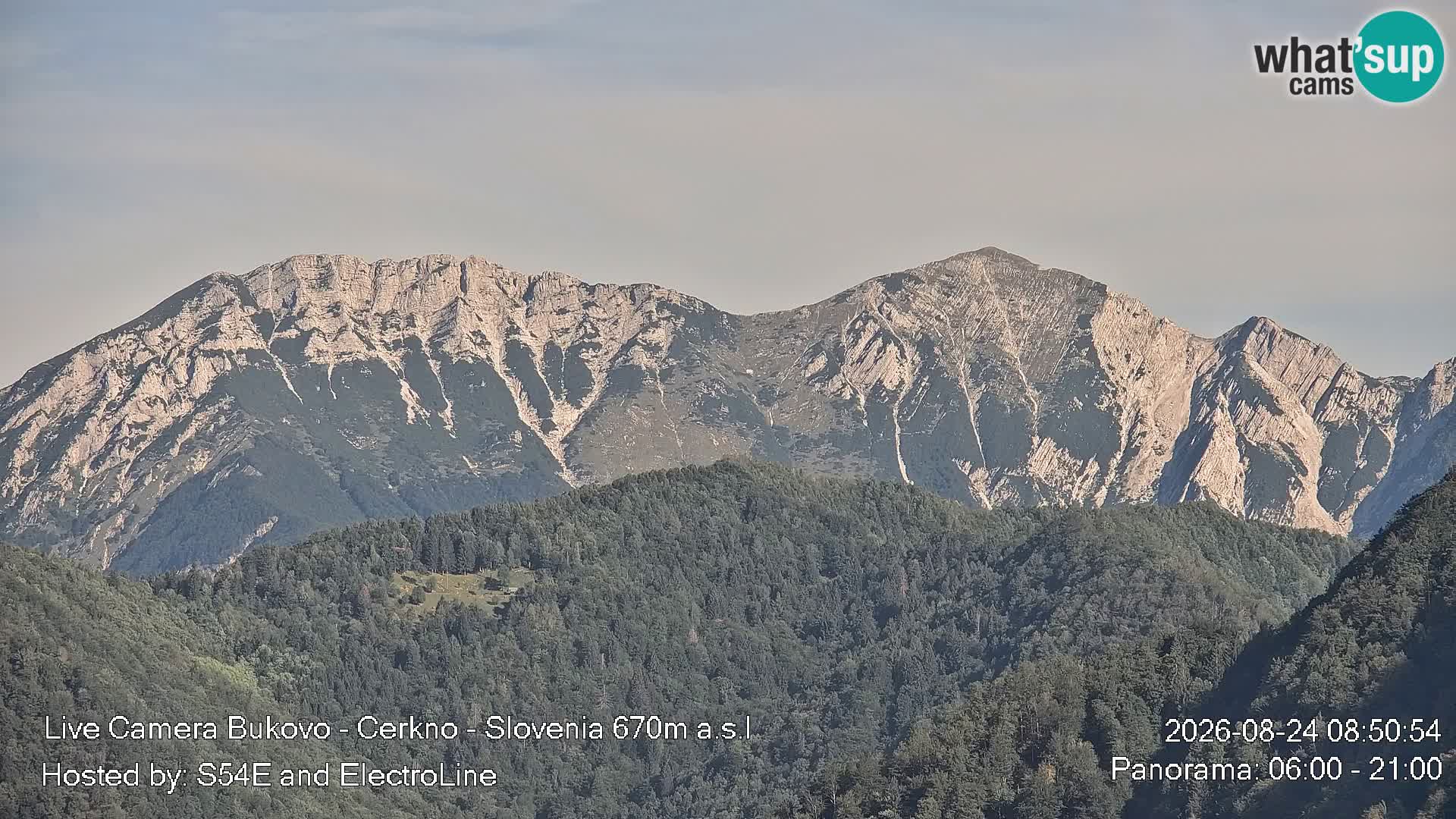 Webcam Bukovo – Baška grapa | Cerkno | Slovenia