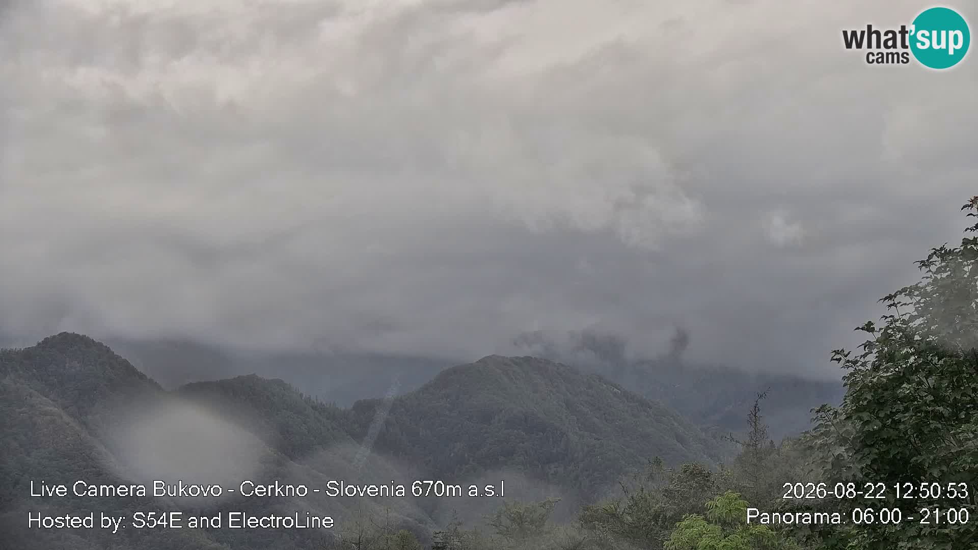 Webcam Bukovo – Baška grapa | Cerkno | Slovenia