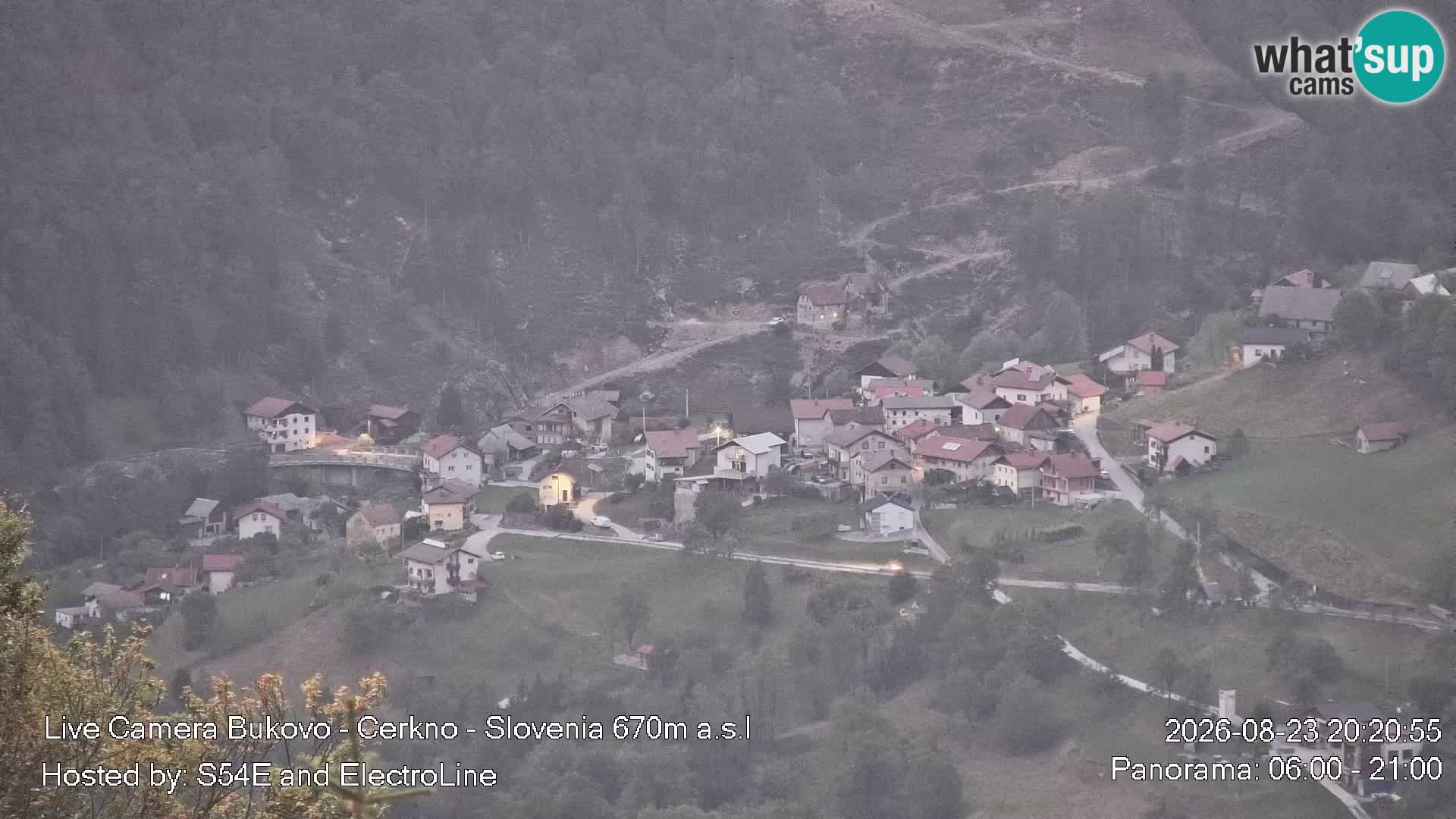 Bukovo Webcam – Baška grapa | Cerkno | Slowenien