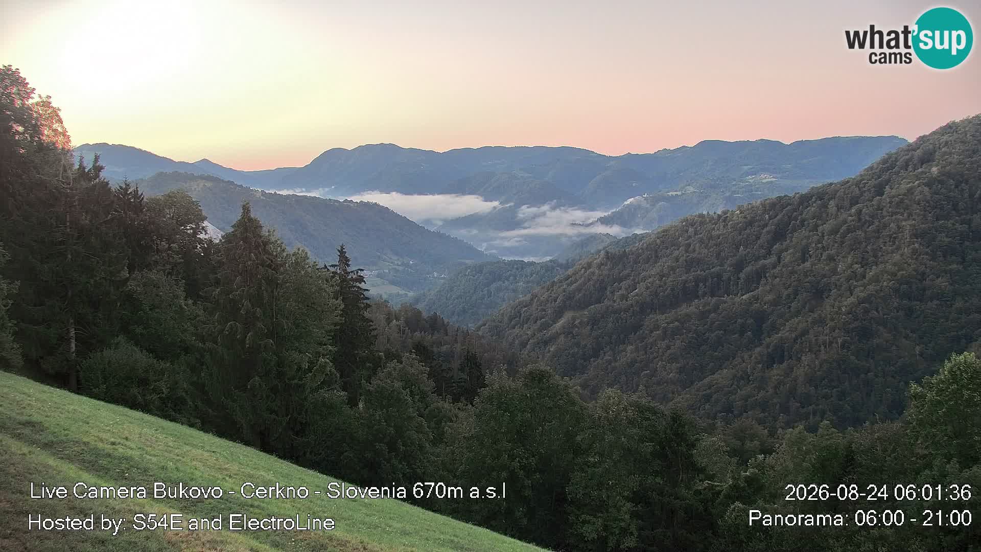 Webcam en vivo Bukovo – Baška grapa | Cerkno | Eslovenia
