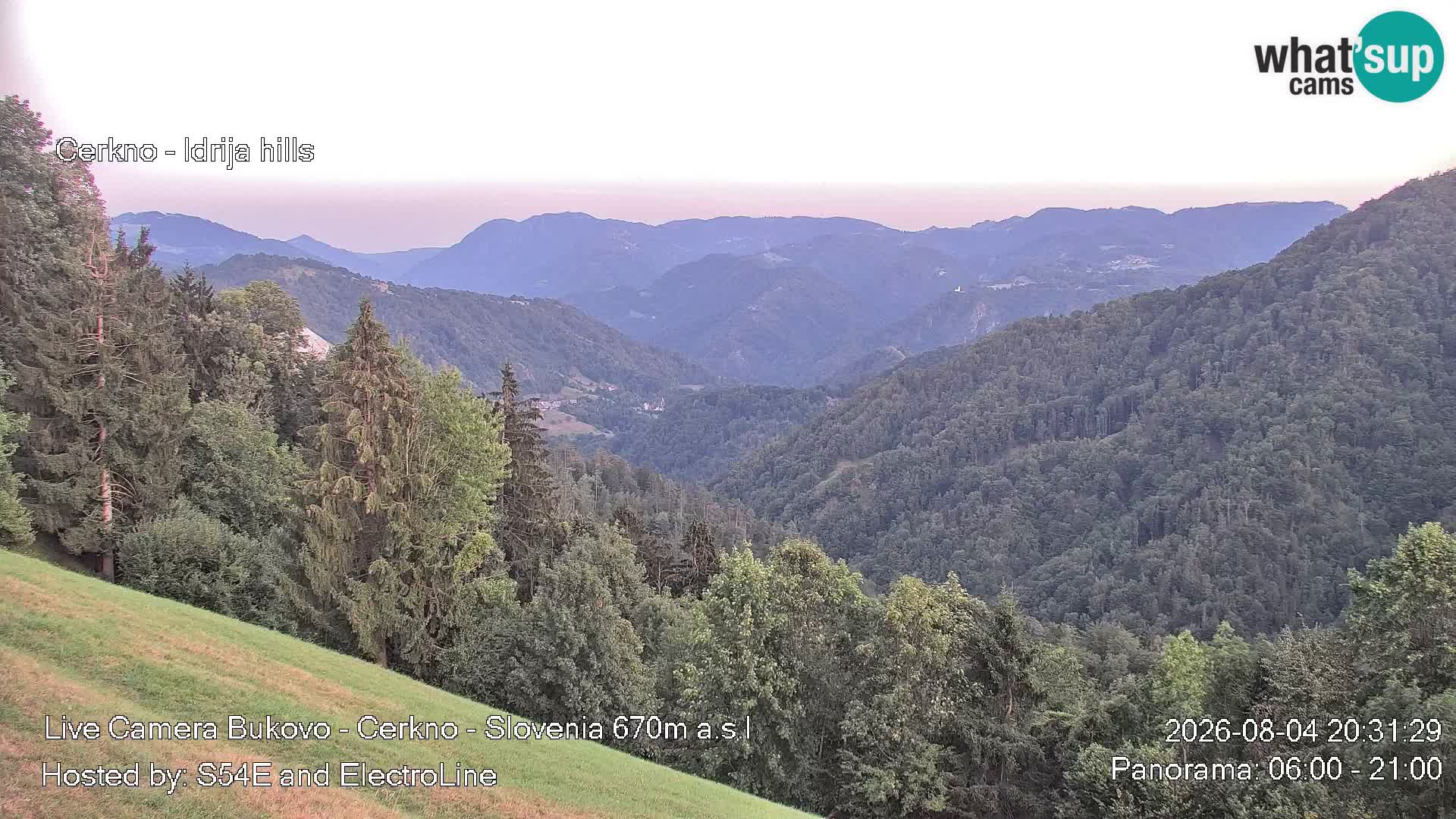 Webcam Bukovo – Baška grapa | Cerkno | Slovénie