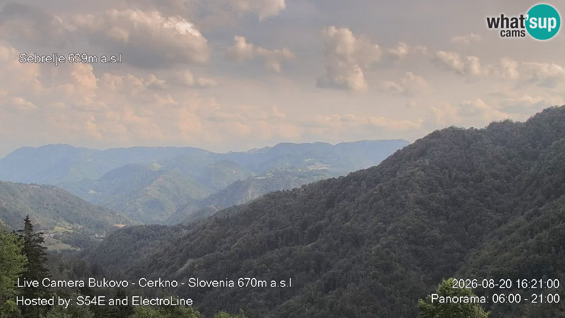 Webcam en vivo Bukovo – Baška grapa | Cerkno | Eslovenia