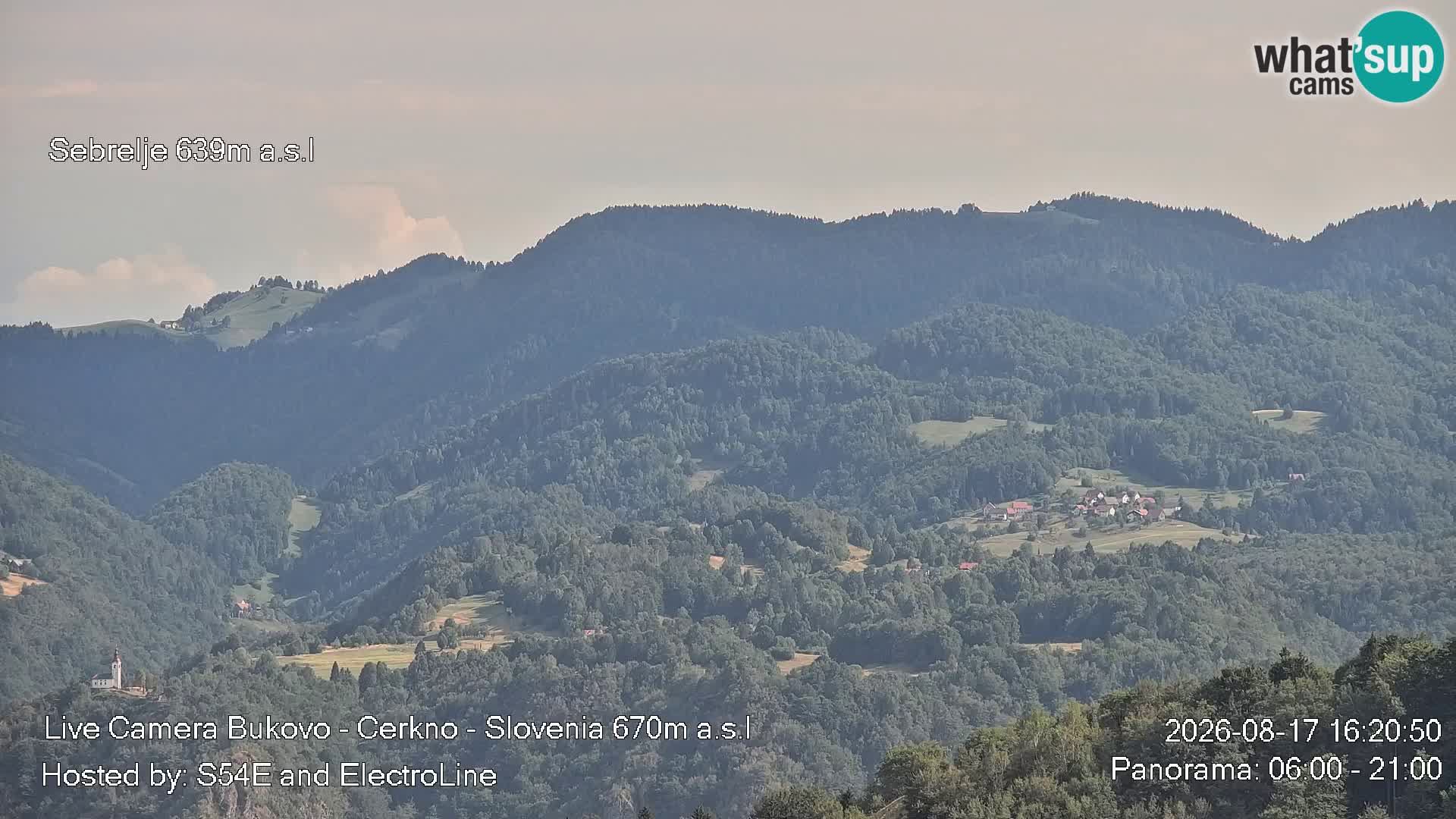Webcam Bukovo – Baška grapa | Cerkno | Slovénie