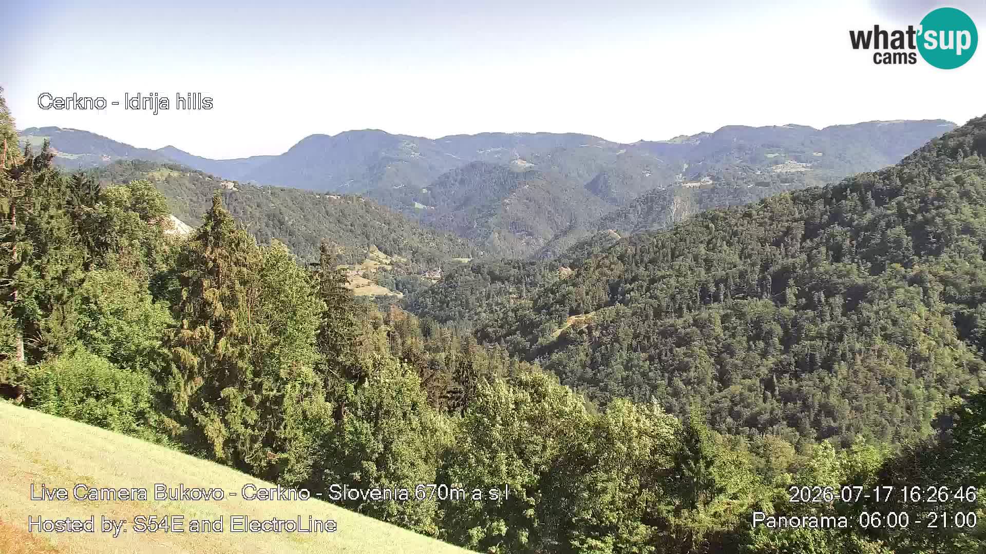 Webcam Bukovo – Baška grapa | Cerkno | Slovenia