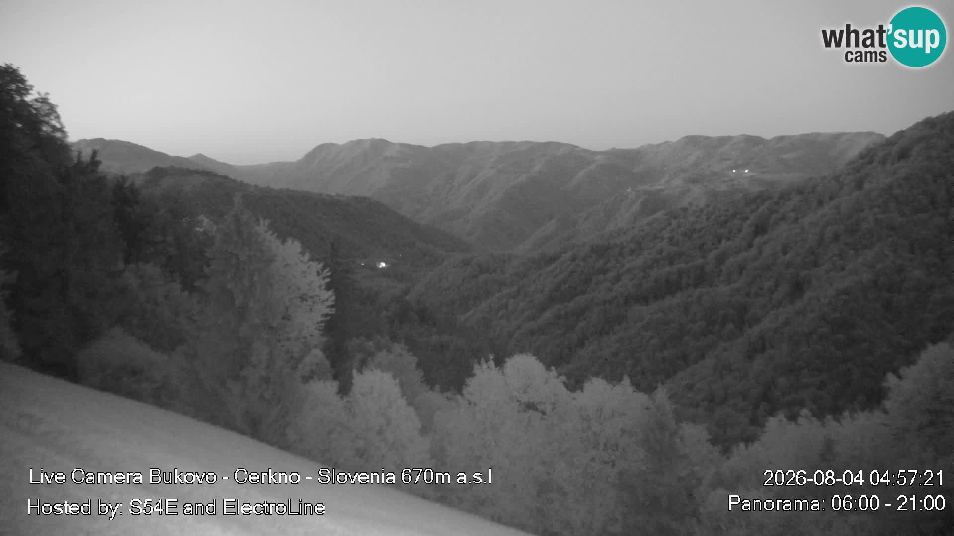 Webcam Bukovo – Baška grapa | Cerkno | Slovénie