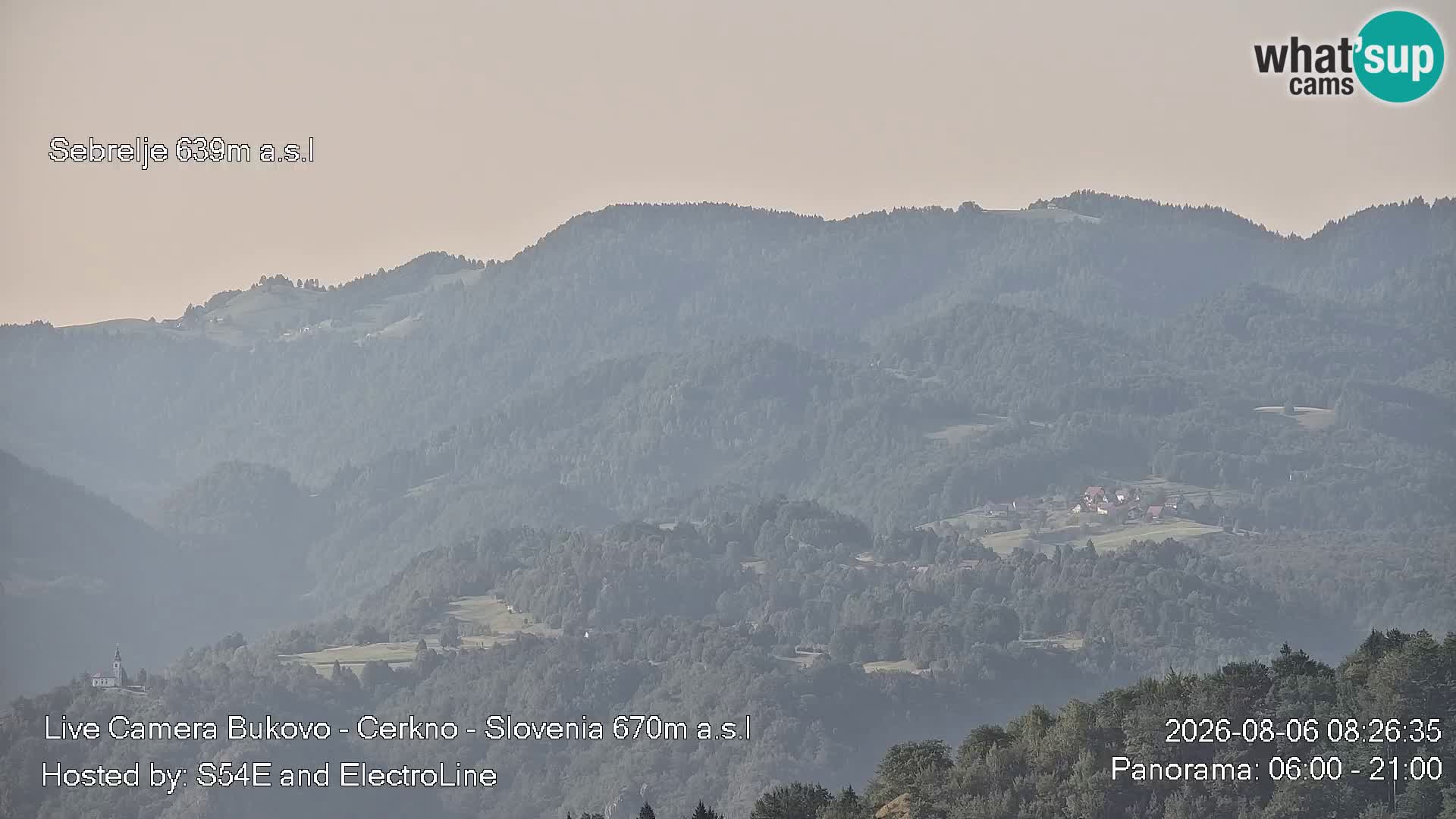 Webcam Bukovo – Baška grapa | Cerkno | Slovenia