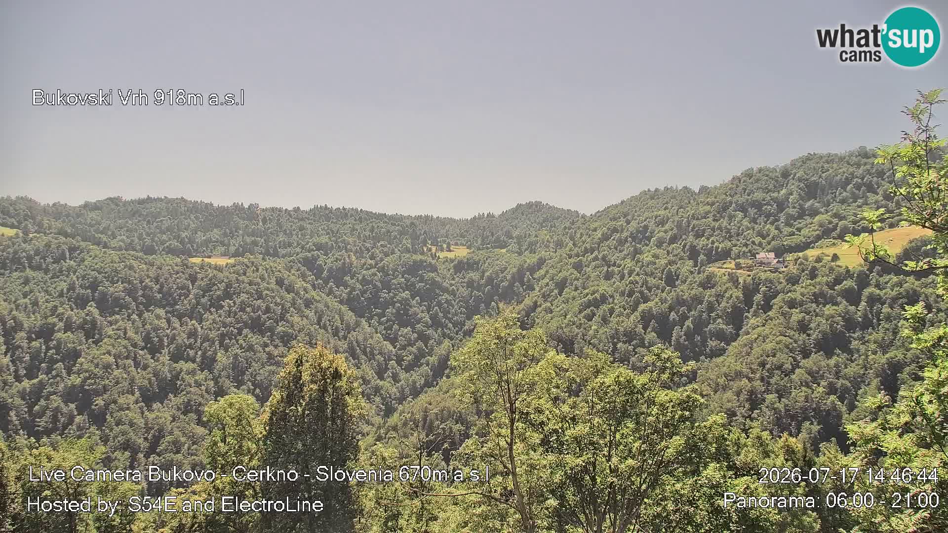 Webcam en vivo Bukovo – Baška grapa | Cerkno | Eslovenia