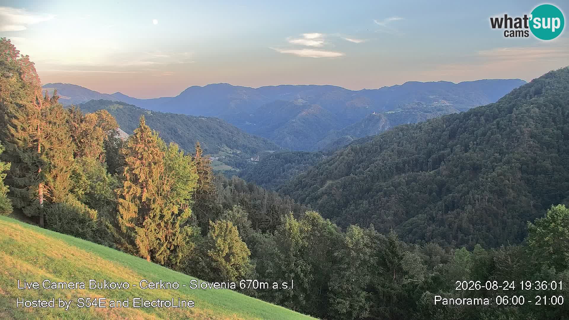 Webcam Bukovo – Baška grapa | Cerkno | Slovenia