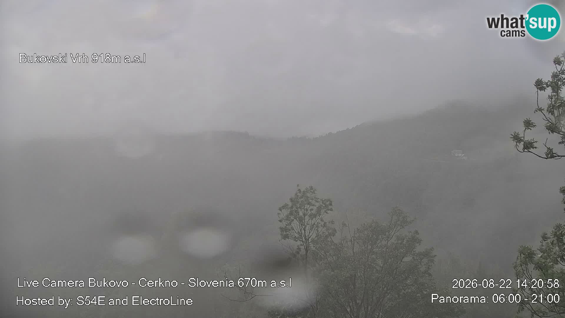 Webcam en vivo Bukovo – Baška grapa | Cerkno | Eslovenia