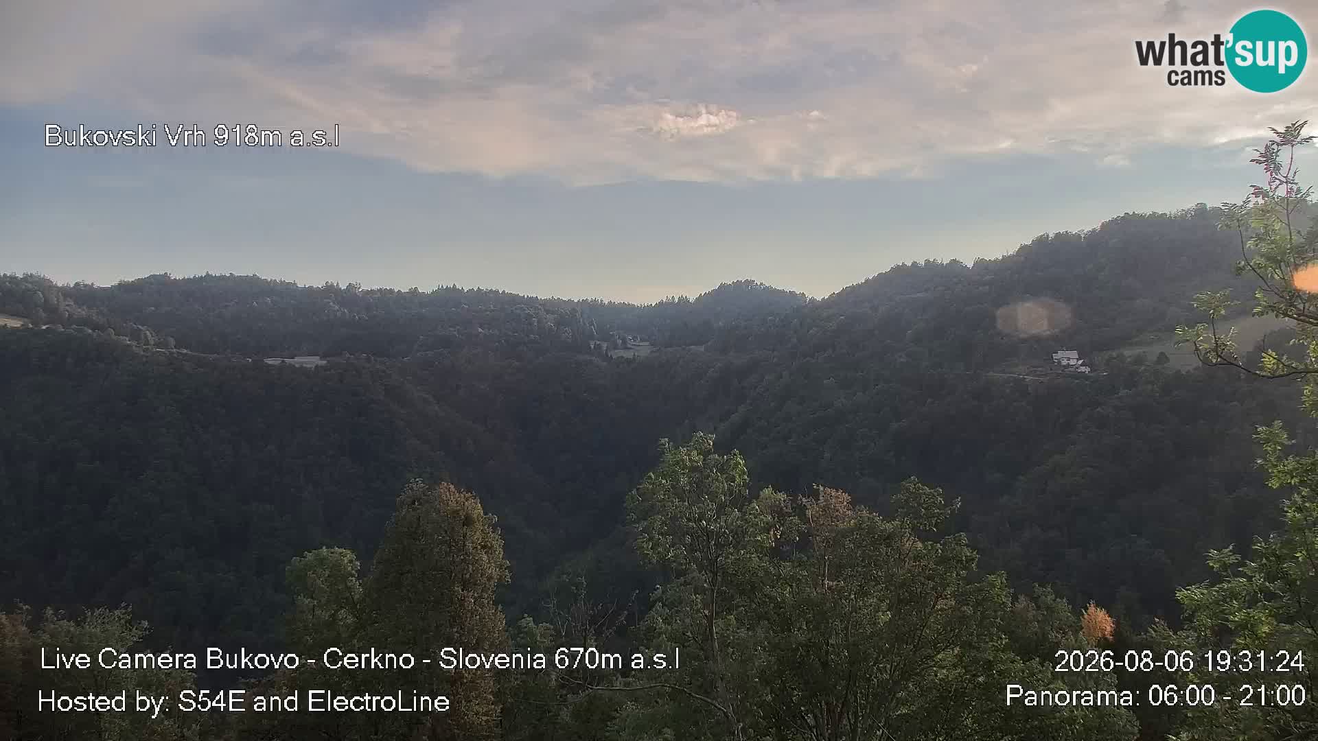 Webcam Bukovo – Baška grapa | Cerkno | Slovenia