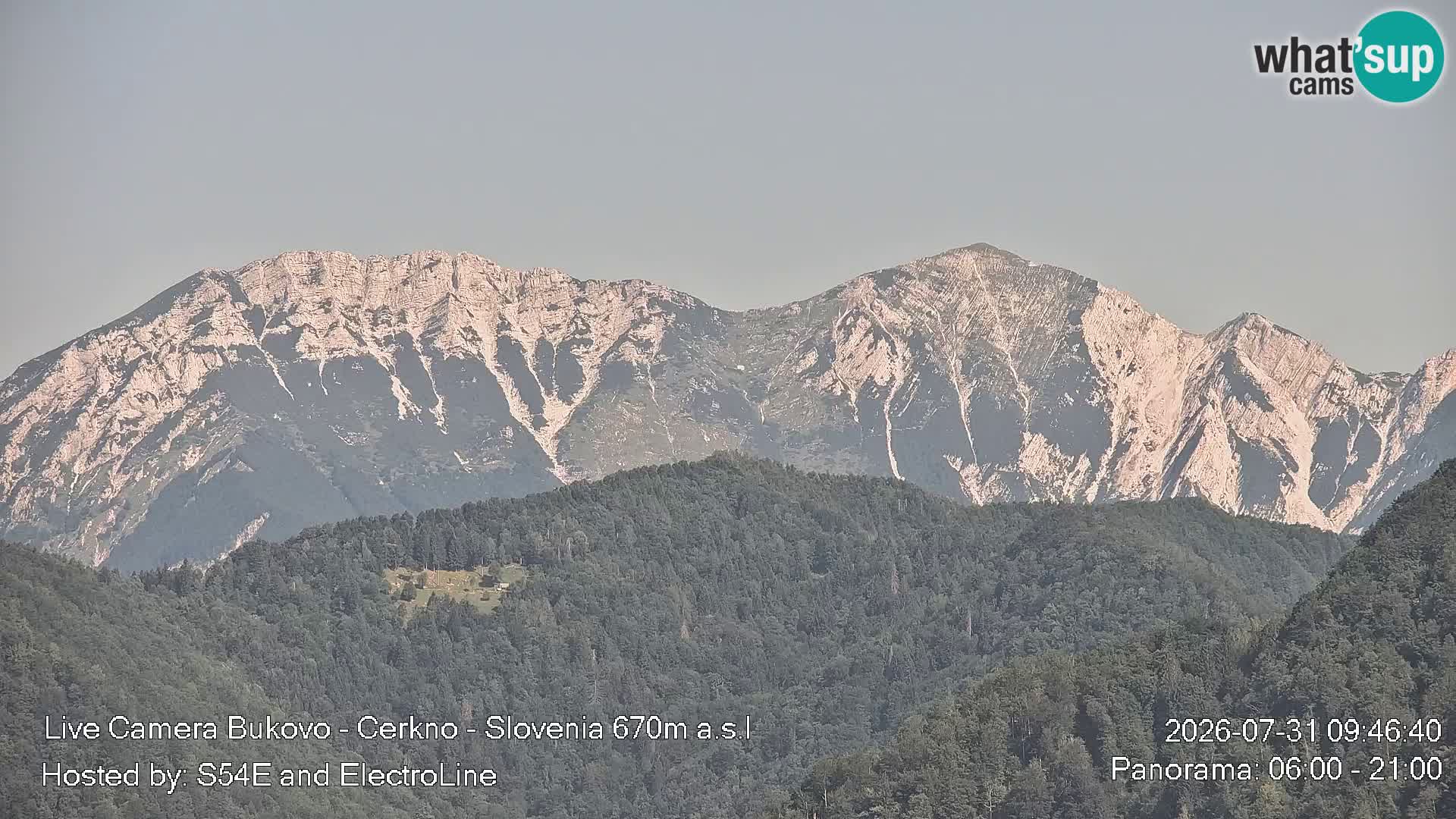 Webcam Bukovo – Baška grapa | Cerkno | Slovenia