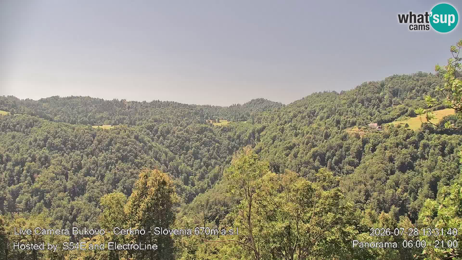 Webcam Bukovo – Baška grapa | Cerkno | Slovenia
