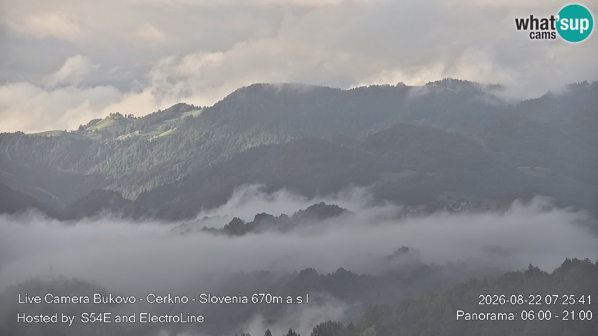 Webcam Bukovo – Baška grapa | Cerkno | Slovenia