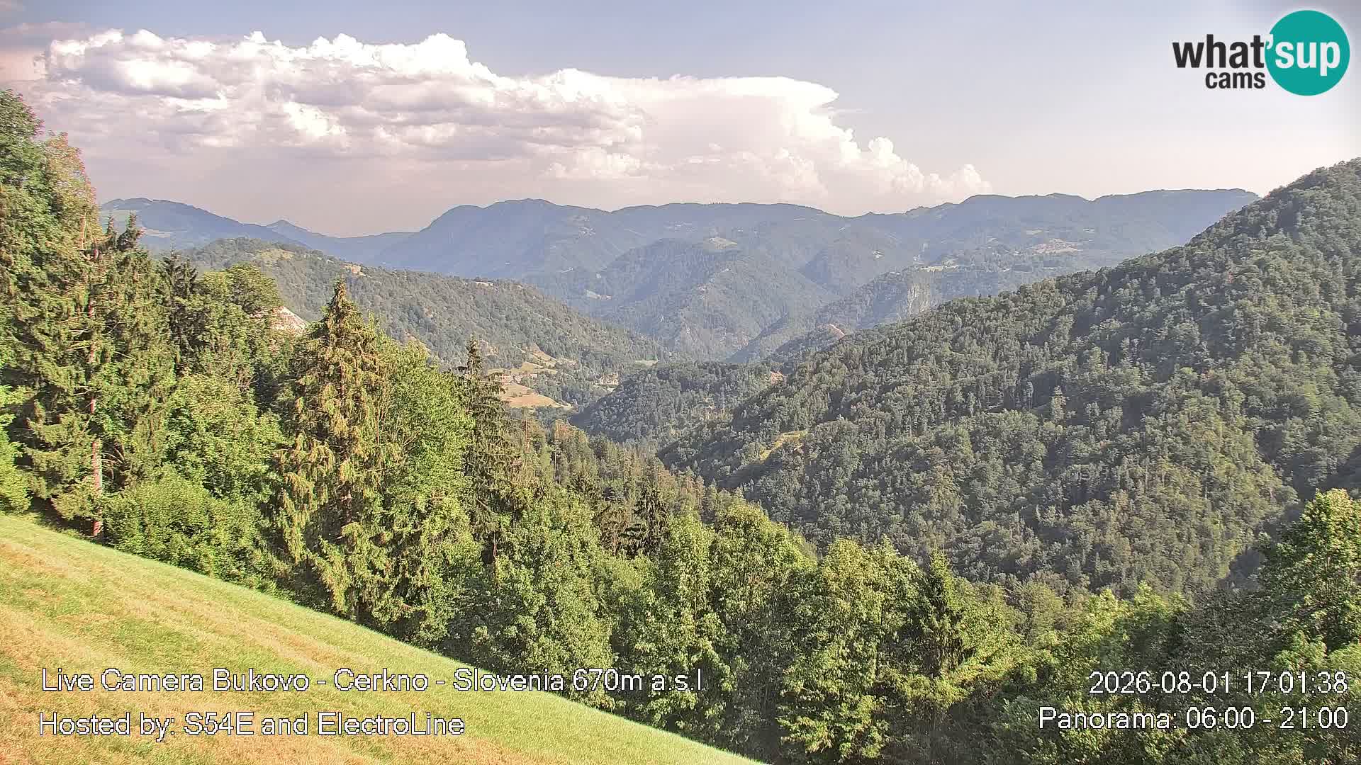 Bukovo Webcam – Baška grapa | Cerkno | Slowenien