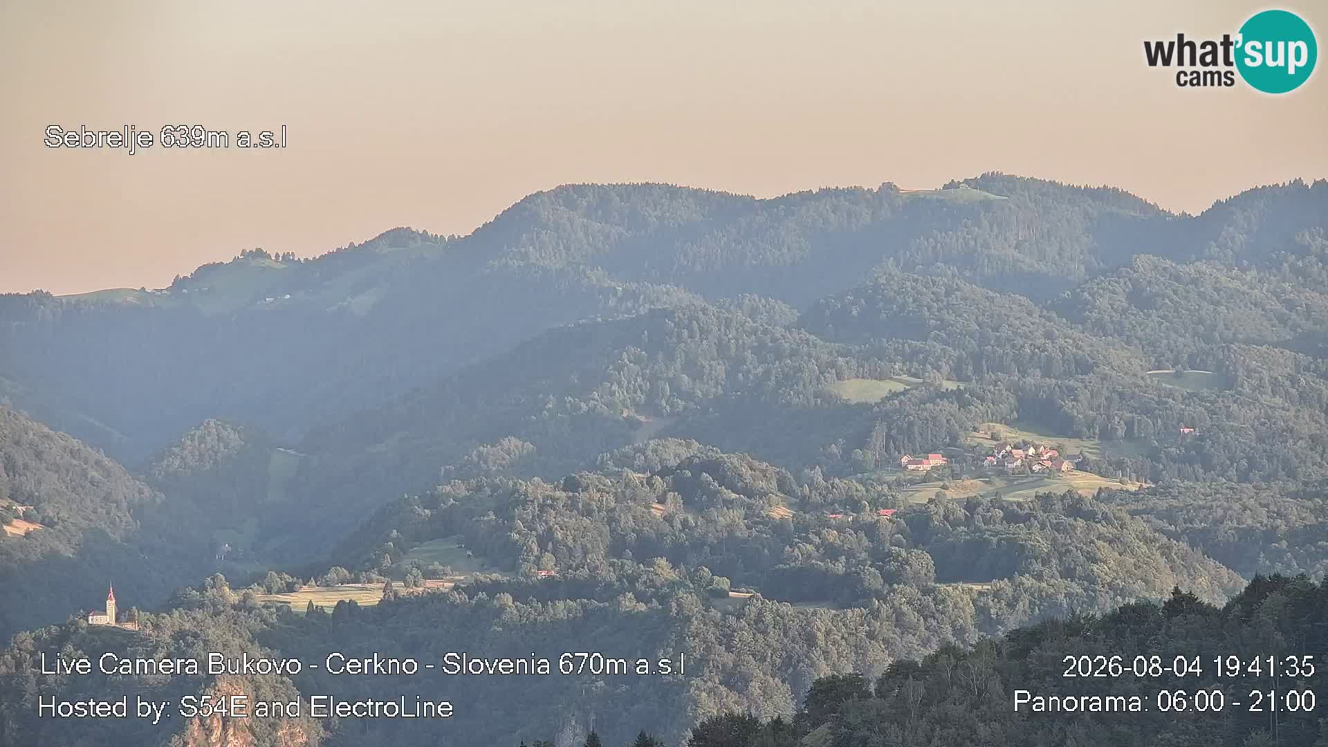 Webcam Bukovo – Baška grapa | Cerkno | Slovénie