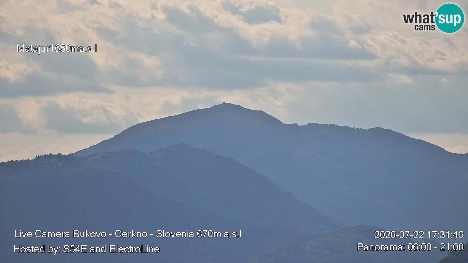 Webcam Bukovo – Baška grapa | Cerkno | Slovénie