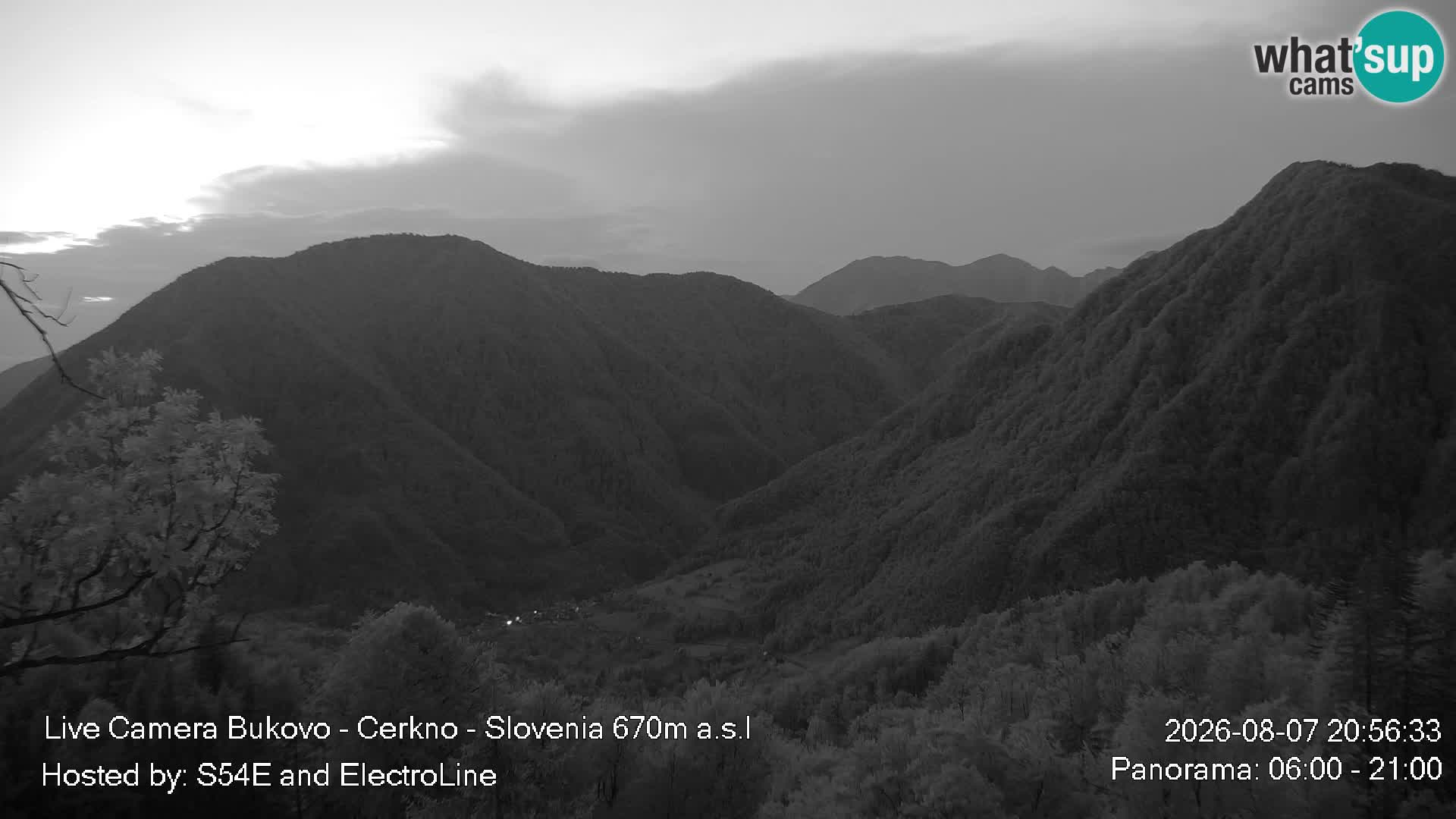 Webcam Bukovo – Baška grapa | Cerkno | Slovenia
