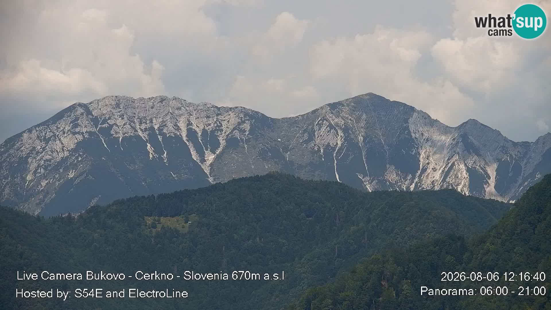 Webcam Bukovo – Baška grapa | Cerkno | Slovenia