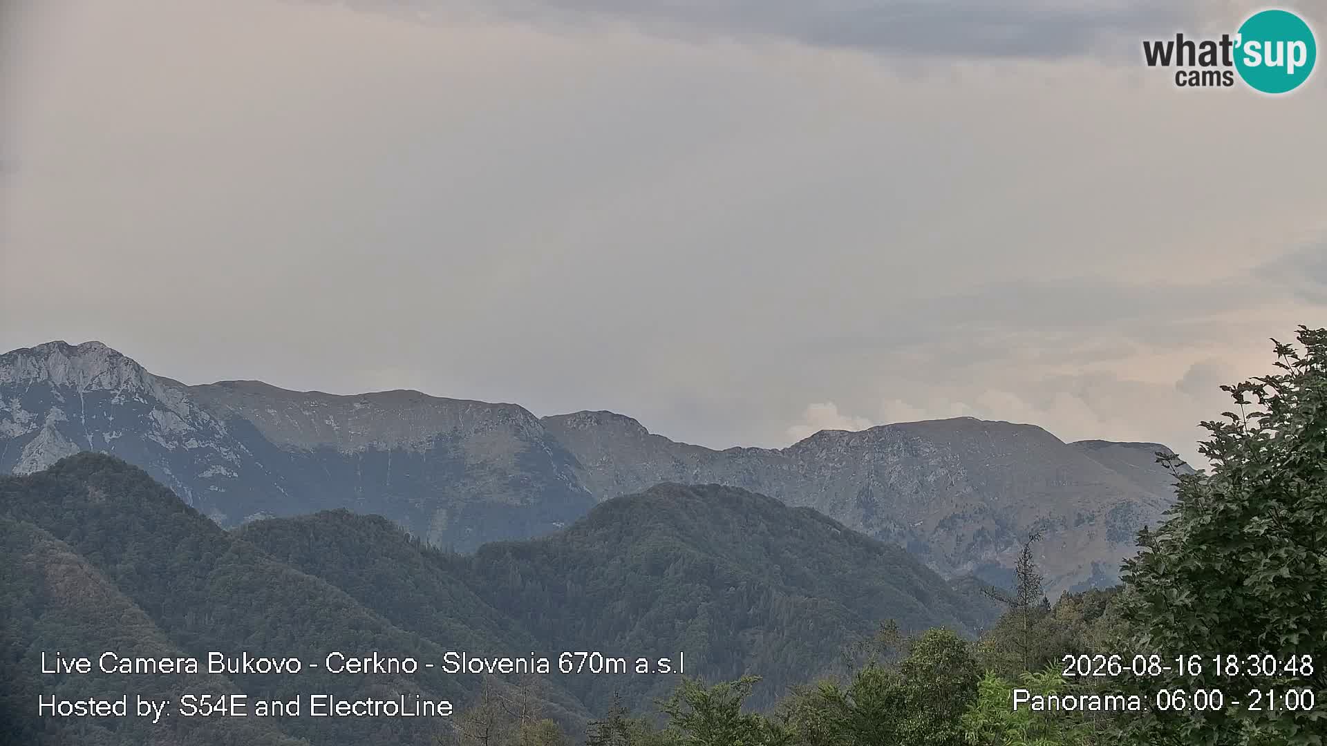 Bukovo Webcam – Baška grapa | Cerkno | Slowenien