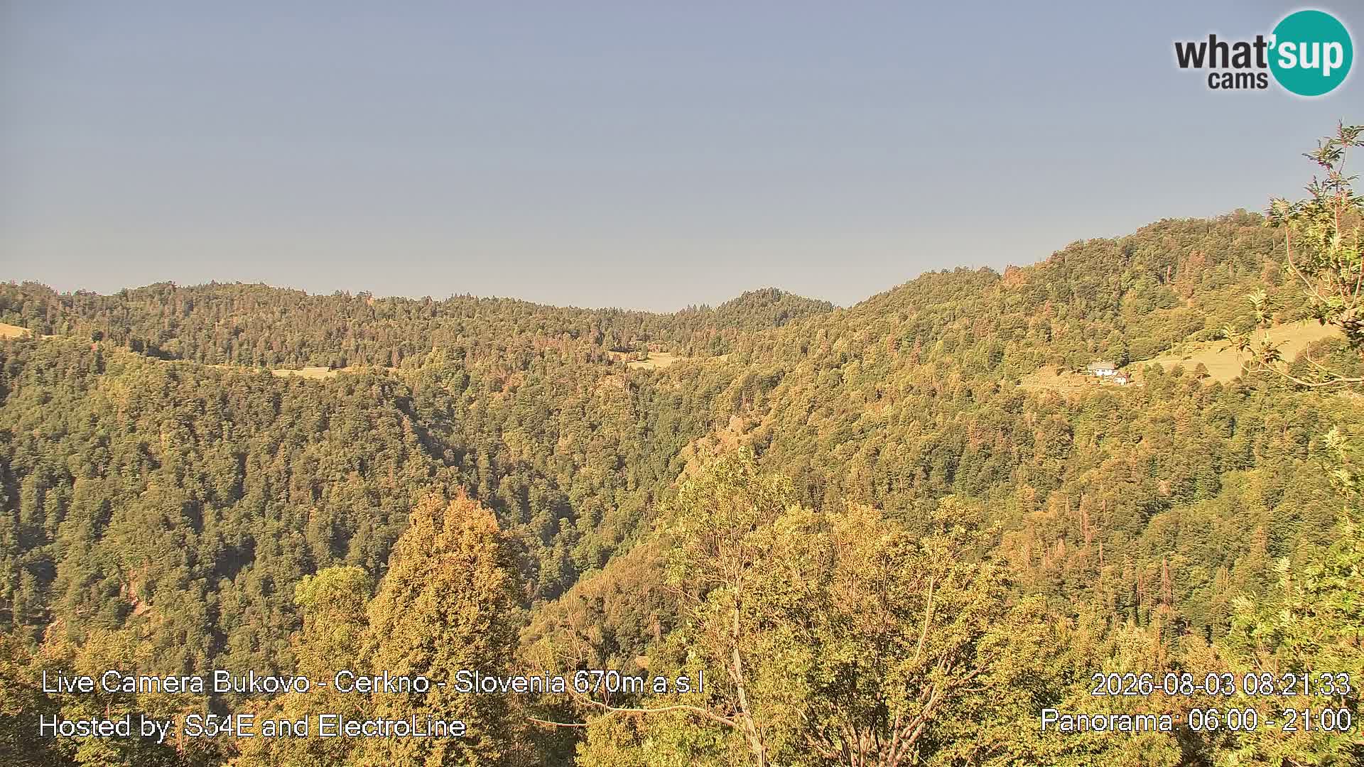 Webcam Bukovo – Baška grapa | Cerkno | Slovenia