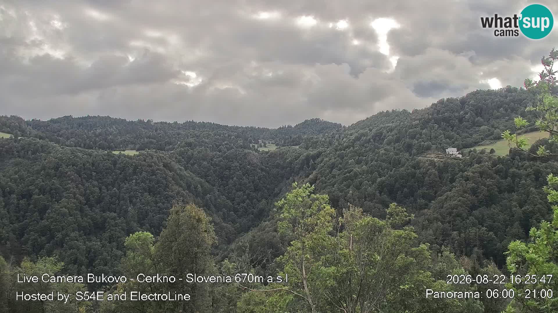 Webcam Bukovo – Baška grapa | Cerkno | Slovenia