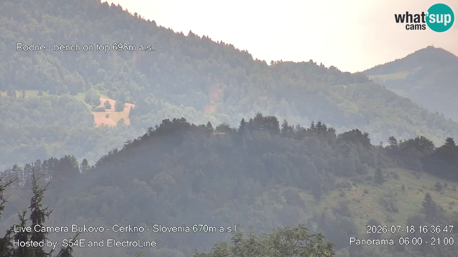 Webcam en vivo Bukovo – Baška grapa | Cerkno | Eslovenia