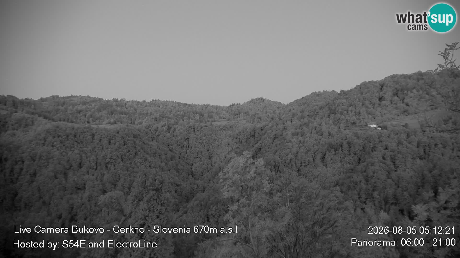 Webcam Bukovo – Baška grapa | Cerkno | Slovénie