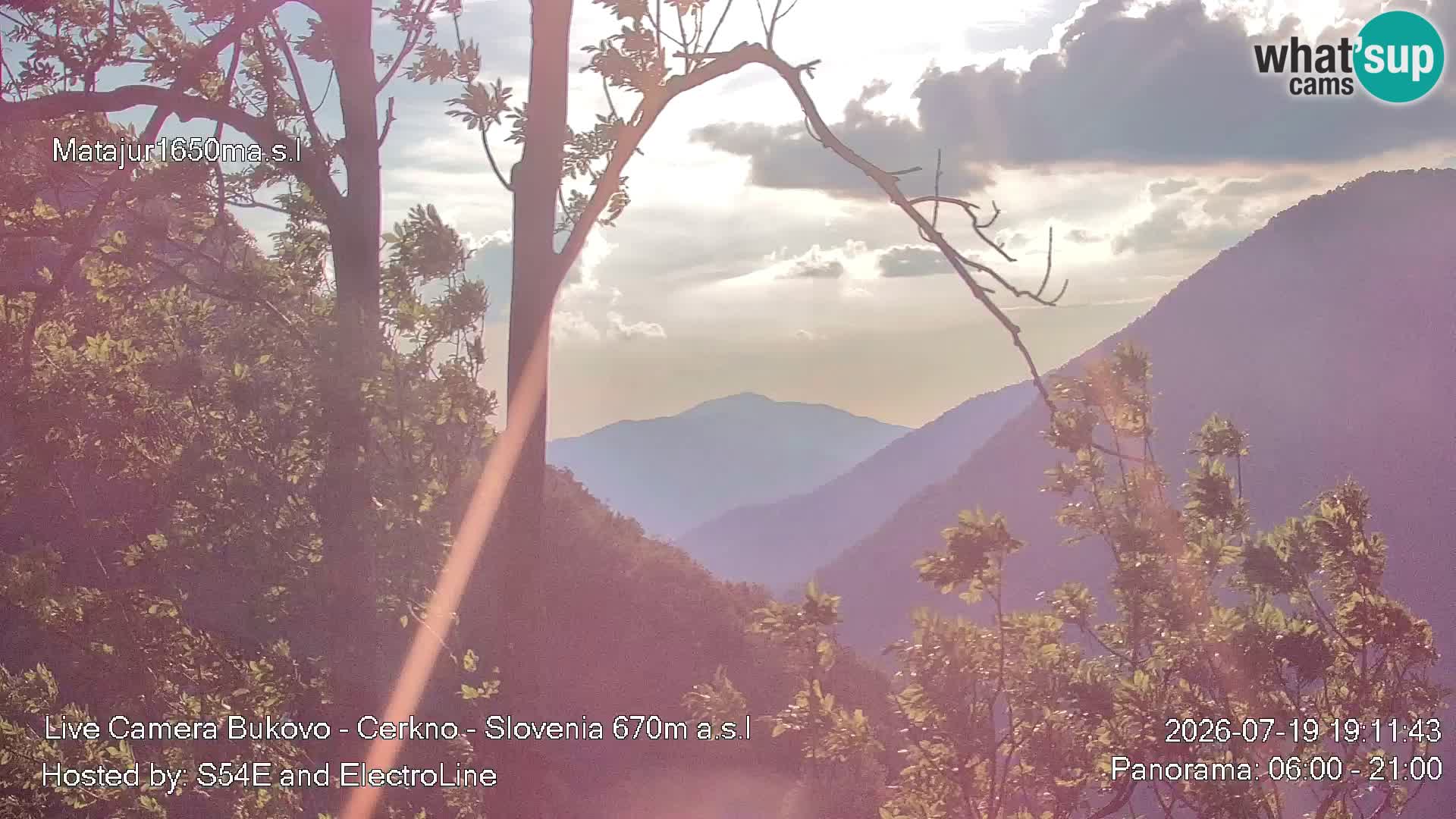Webcam Bukovo – Baška grapa | Cerkno | Slovenia