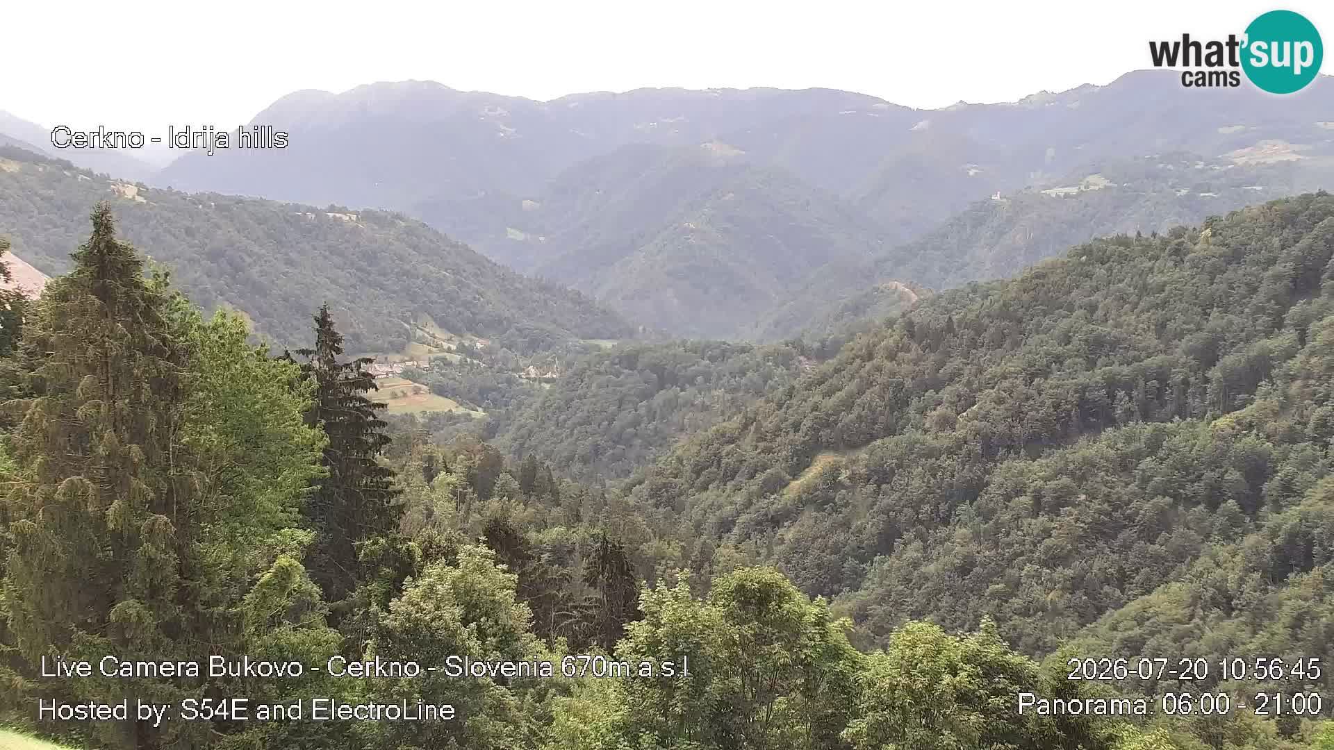 Webcam Bukovo – Baška grapa | Cerkno | Slovenia