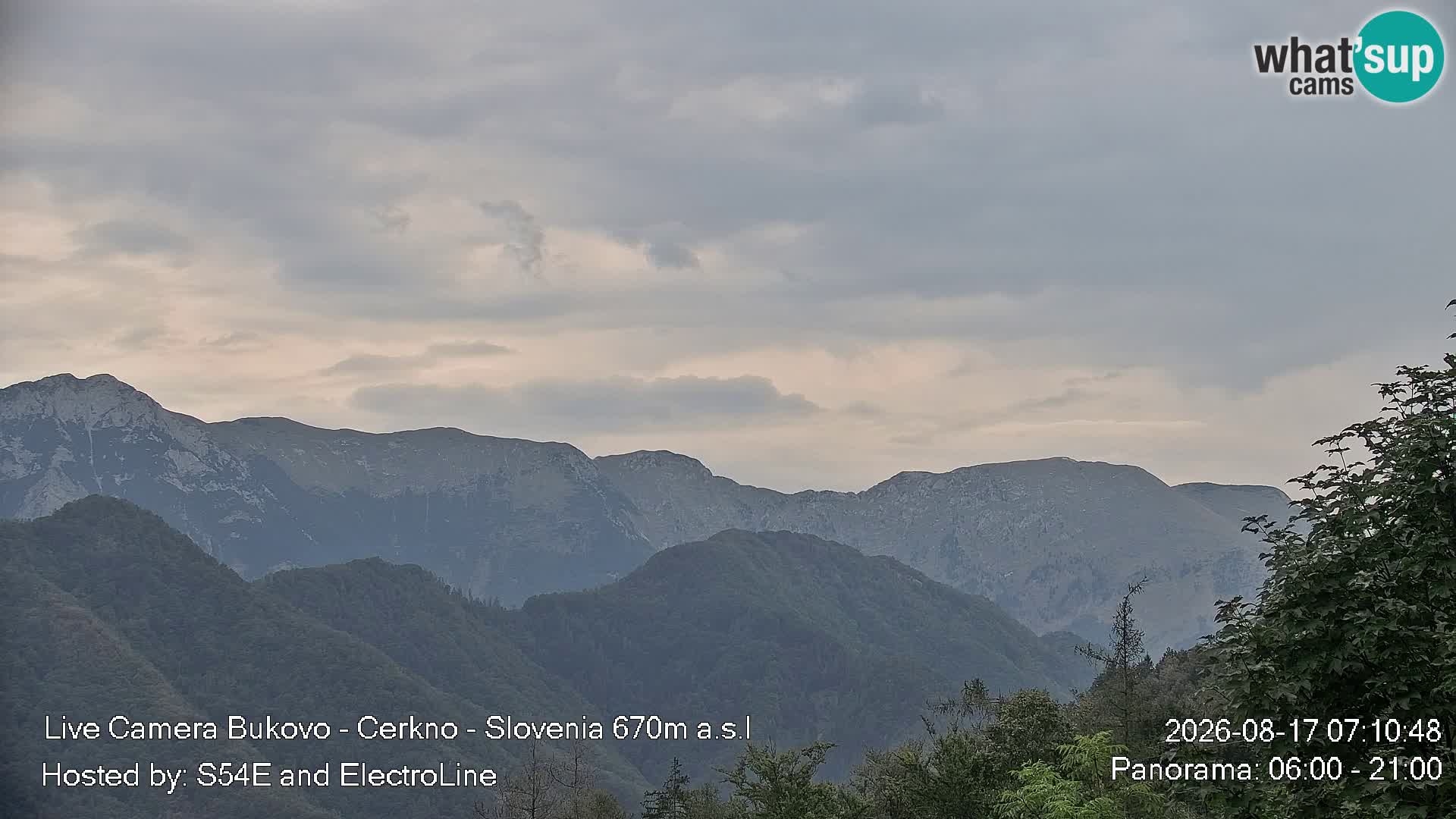 Webcam Bukovo – Baška grapa | Cerkno | Slovenia