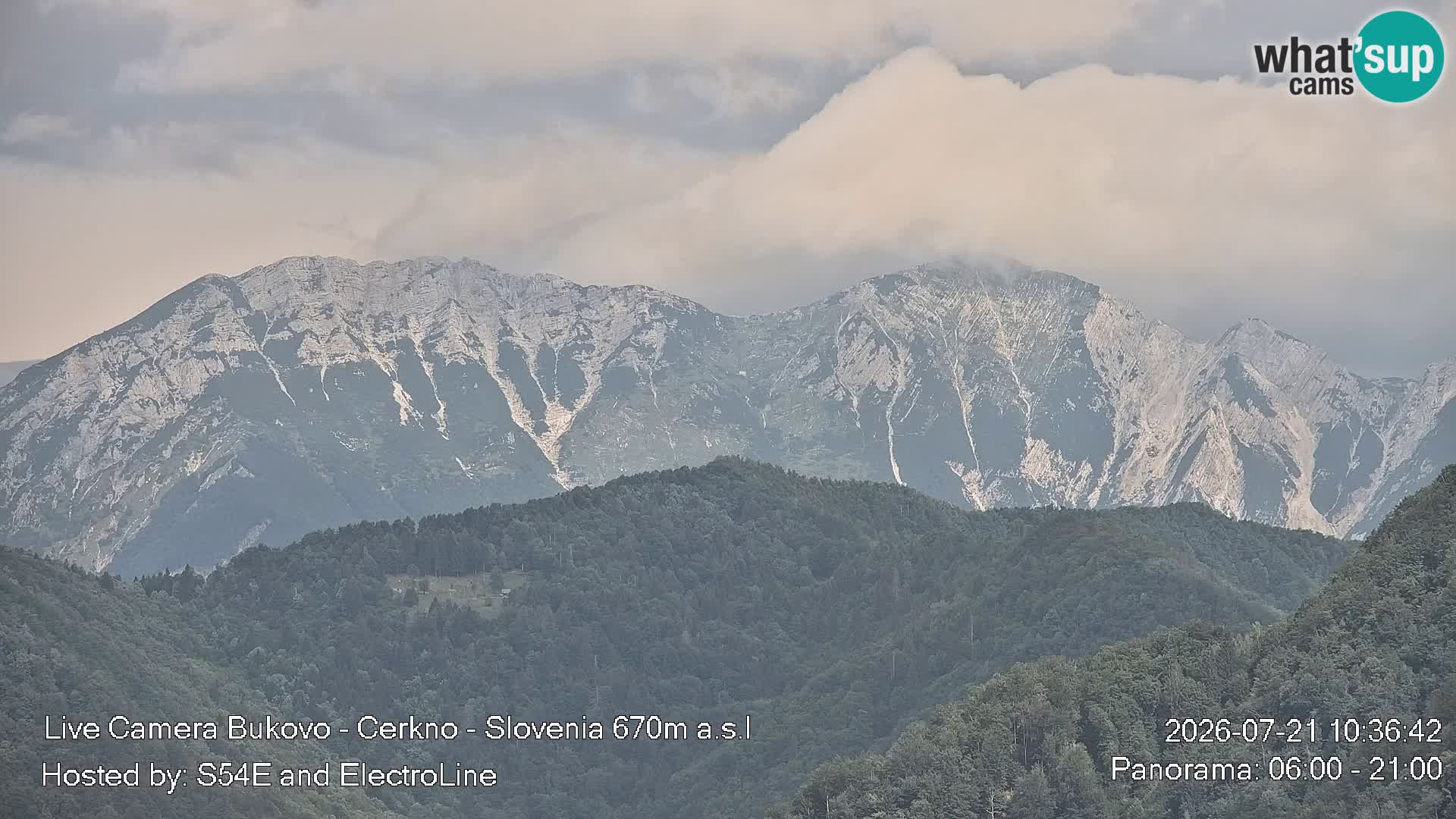 Webcam Bukovo – Baška grapa | Cerkno | Slovenia