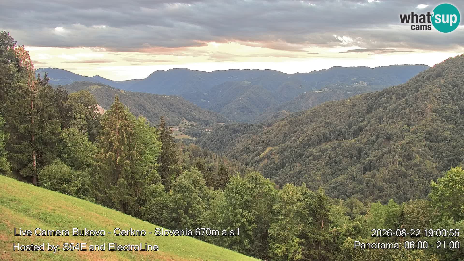 Webcam Bukovo – Baška grapa | Cerkno | Slovenia