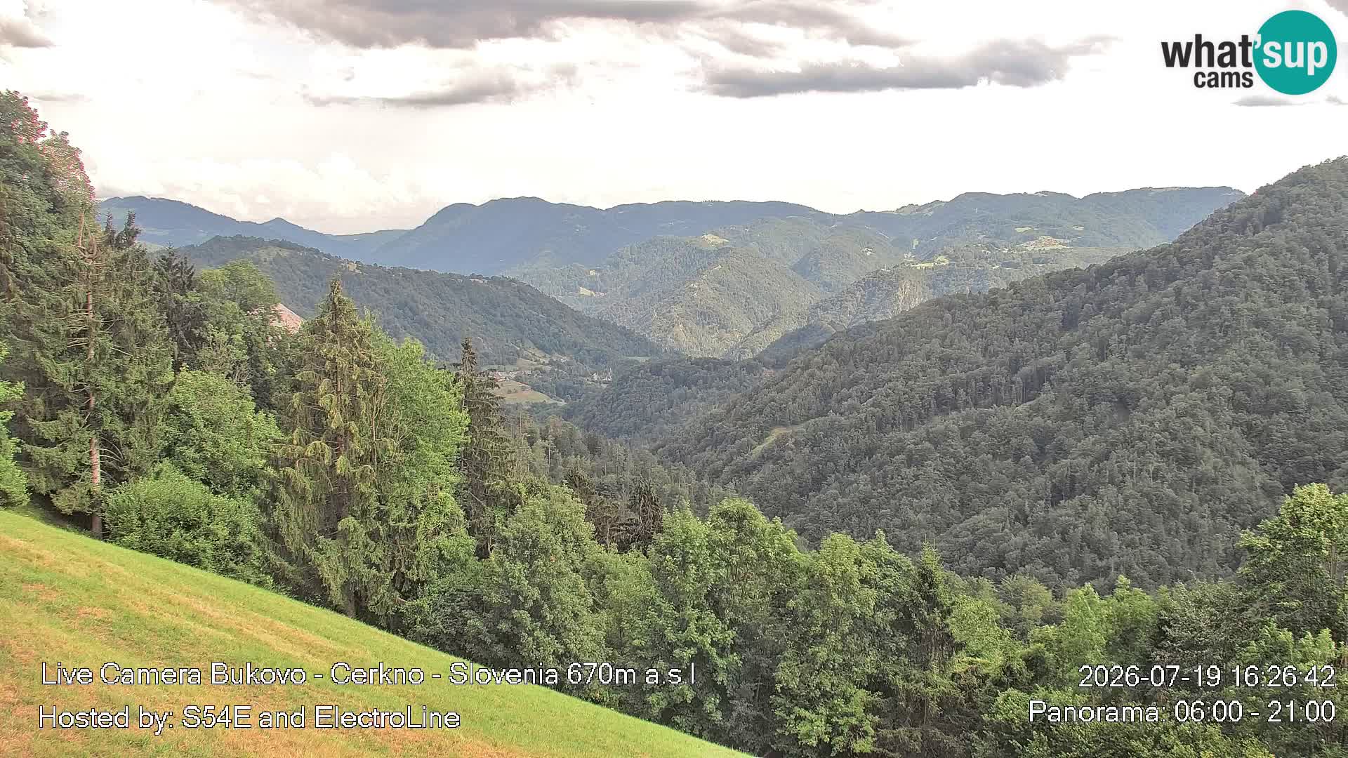 Bukovo Webcam – Baška grapa | Cerkno | Slowenien
