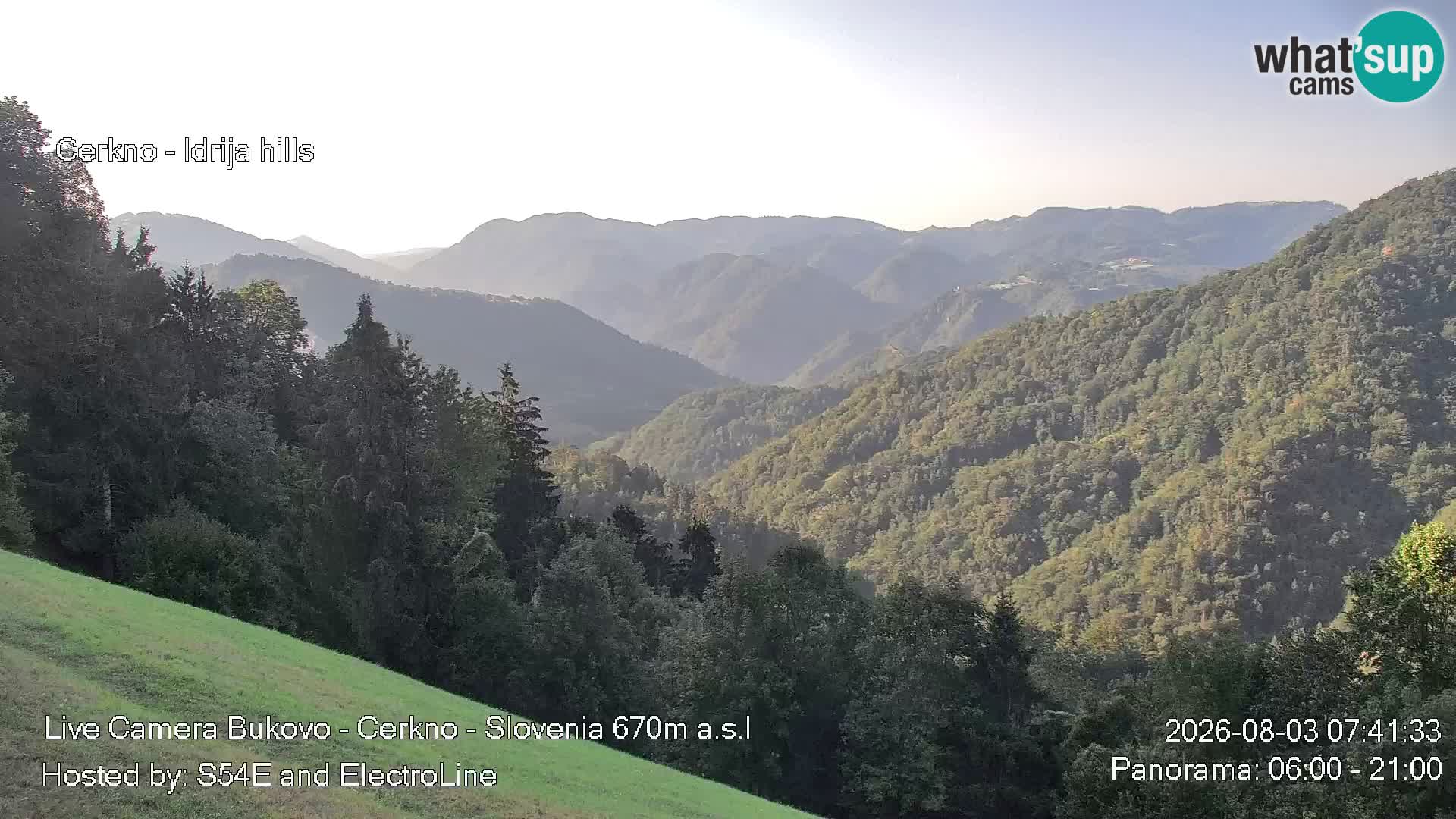 Webcam Bukovo – Baška grapa | Cerkno | Slovenia