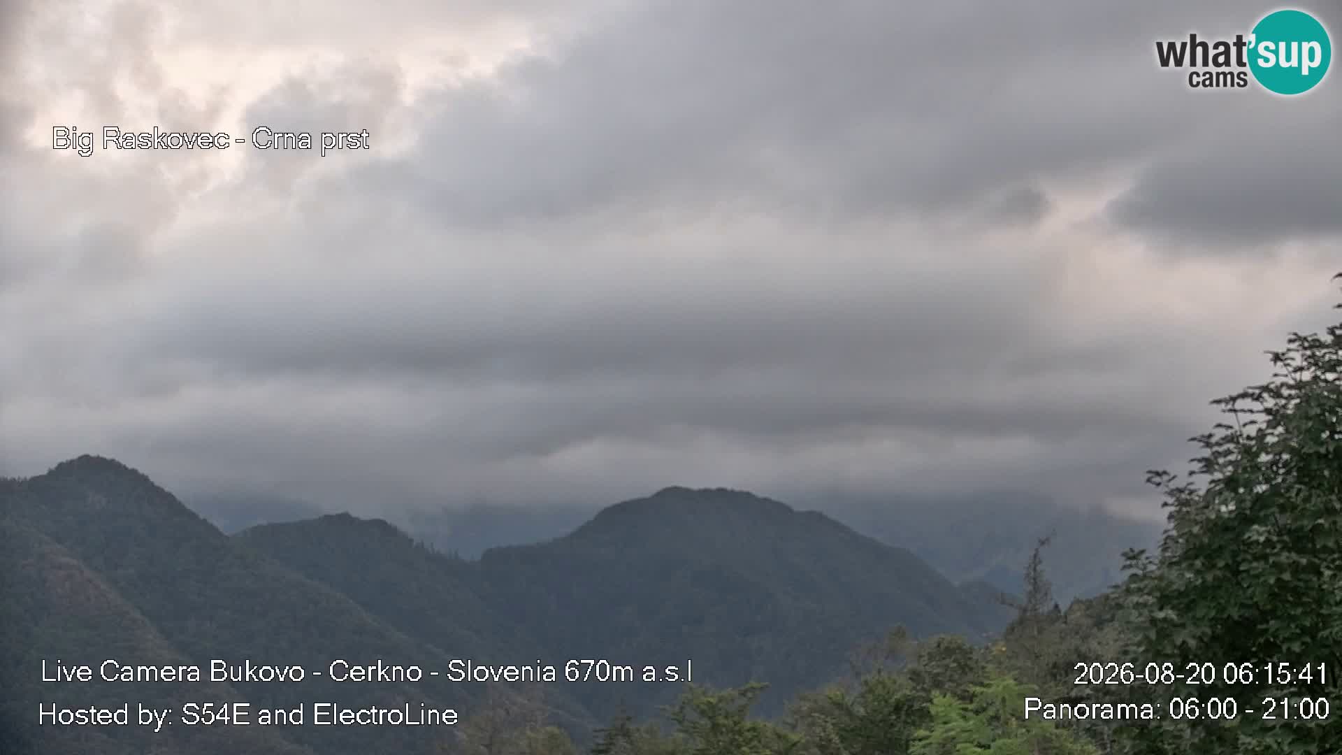 Webcam Bukovo – Baška grapa | Cerkno | Slovenia