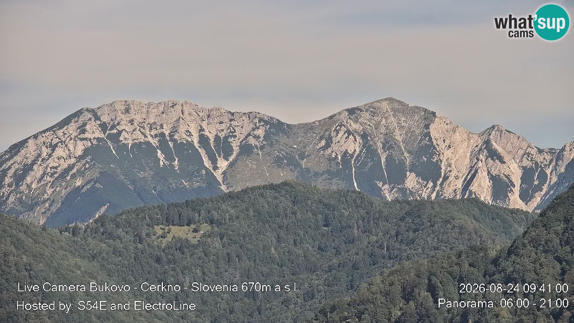 Webcam Bukovo – Baška grapa | Cerkno | Slovénie
