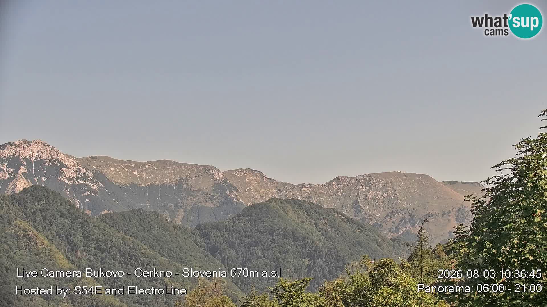 Webcam en vivo Bukovo – Baška grapa | Cerkno | Eslovenia
