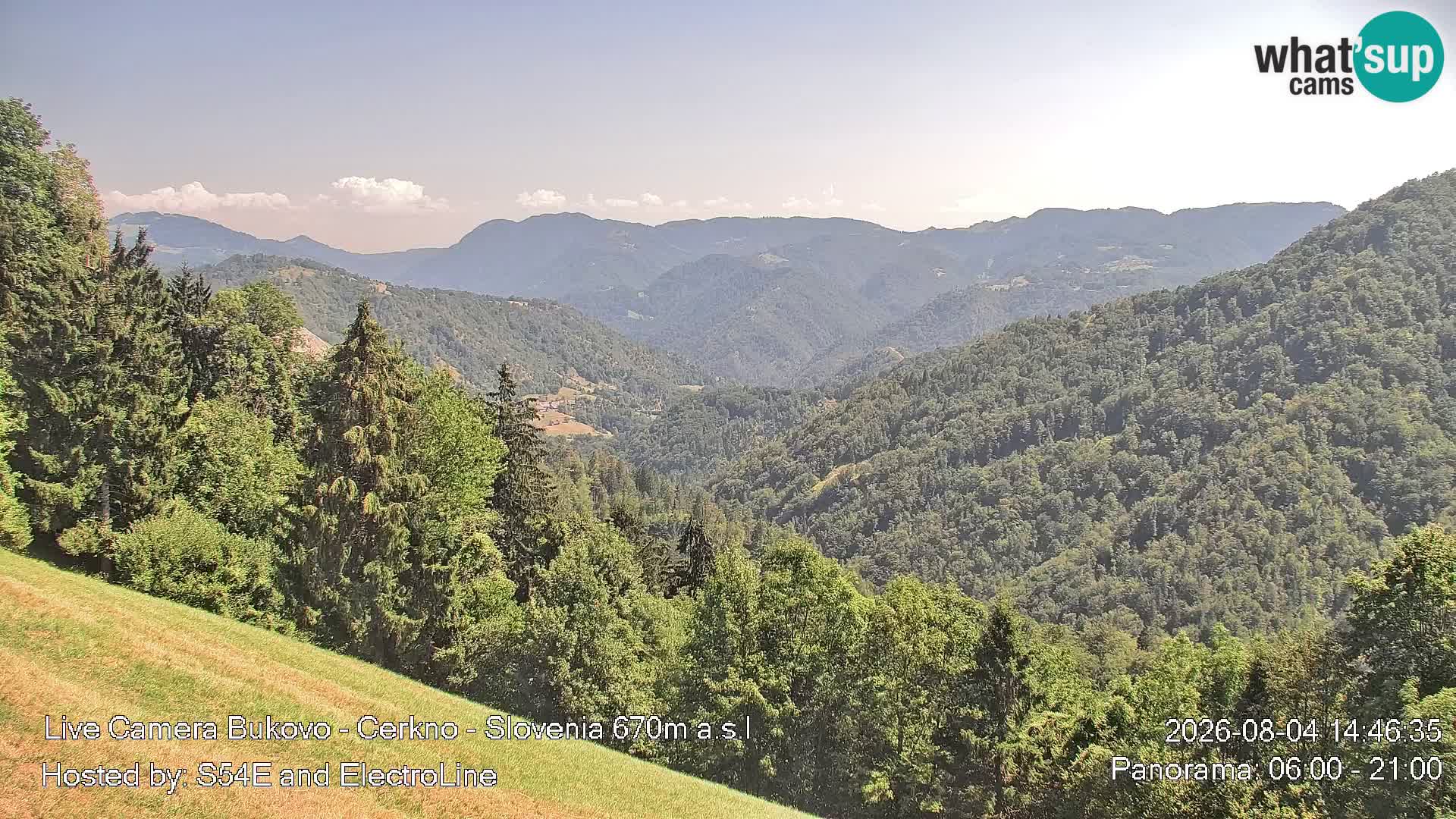 Webcam Bukovo – Baška grapa | Cerkno | Slovénie