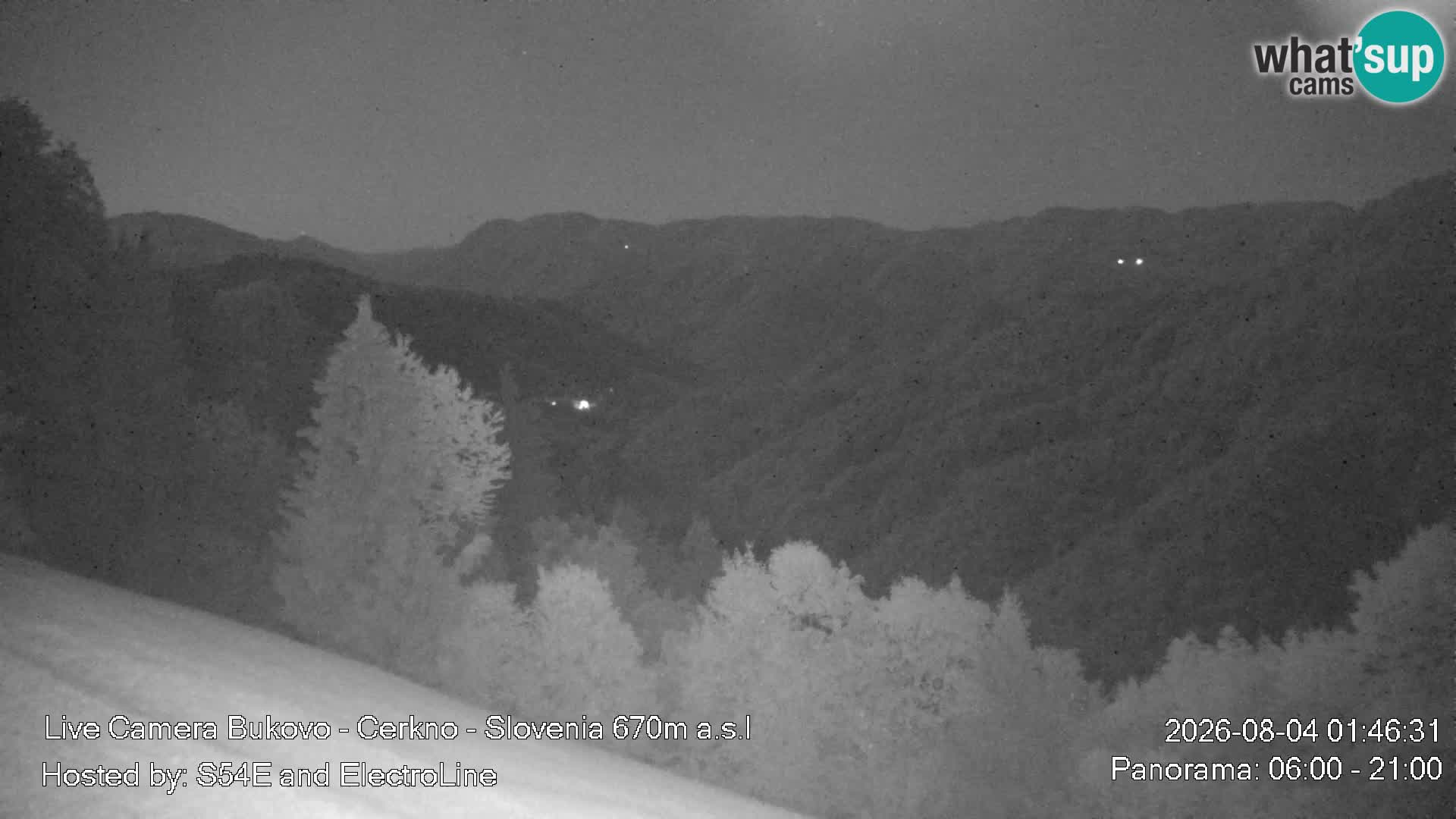 Webcam Bukovo – Baška grapa | Cerkno | Slovénie