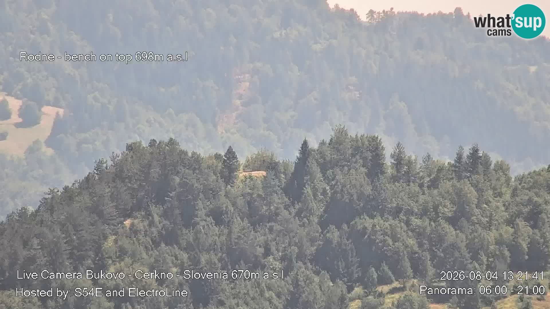 Web kamera Bukovo – Baška grapa | Cerkno | Slovenija