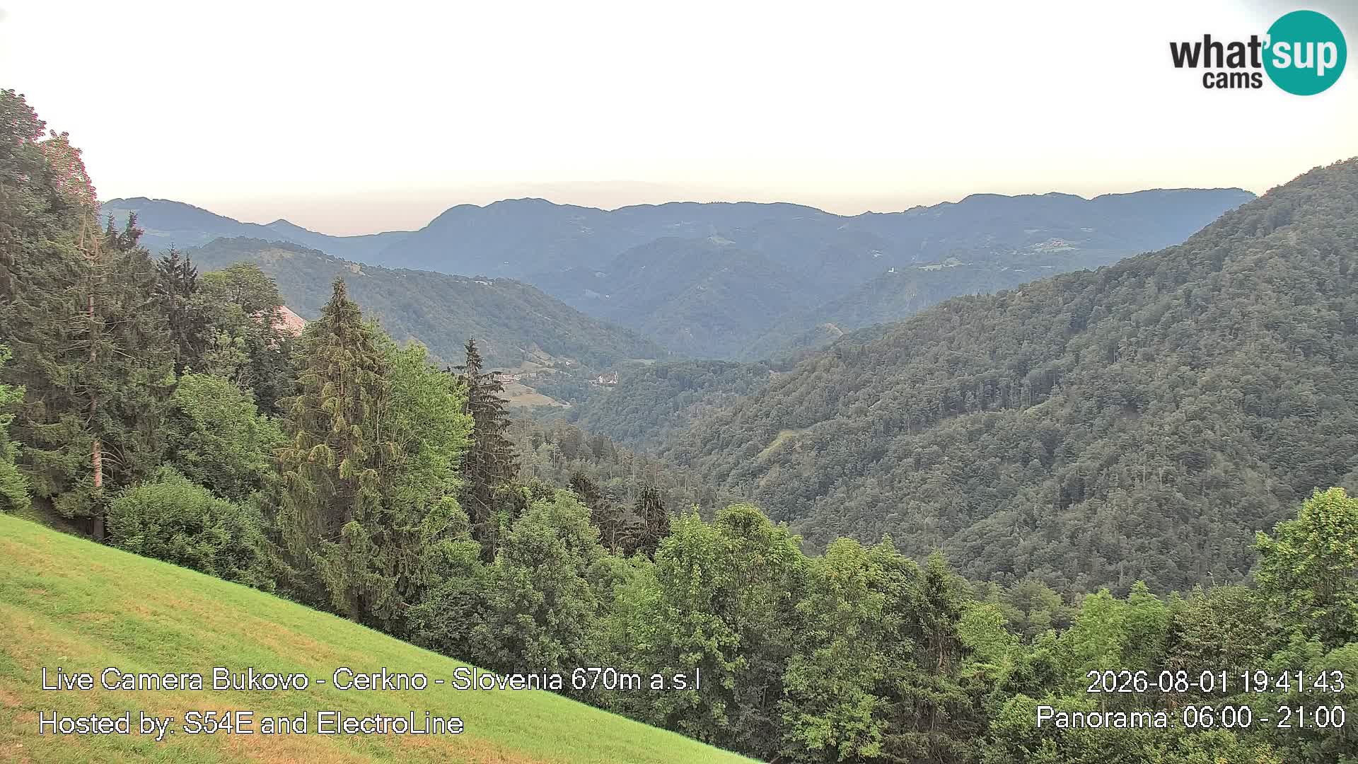 Web kamera Bukovo – Baška grapa | Cerkno | Slovenija