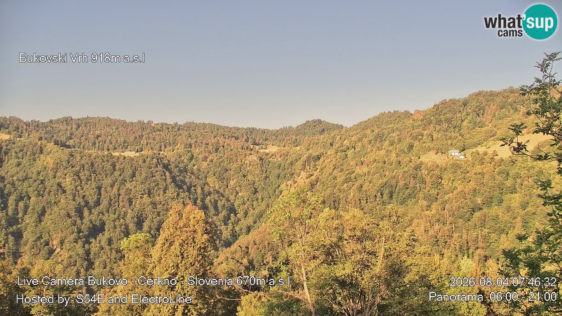 Webcam Bukovo – Baška grapa | Cerkno | Slovenia