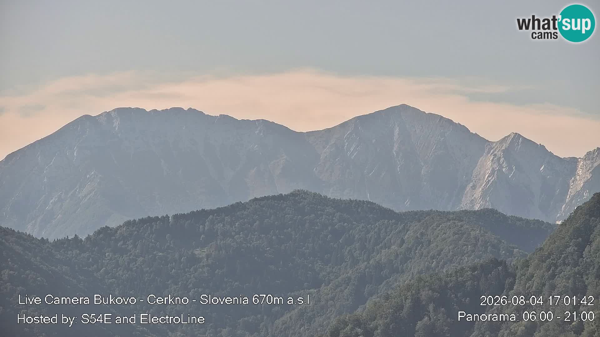 Web kamera Bukovo – Baška grapa | Cerkno | Slovenija