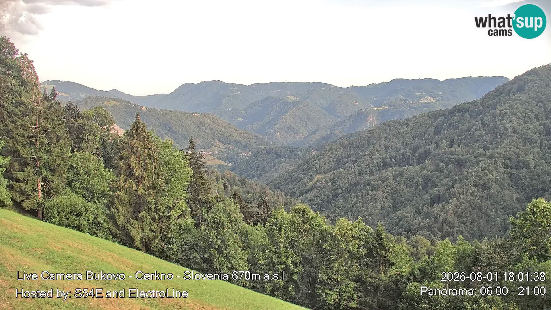 Webcam en vivo Bukovo – Baška grapa | Cerkno | Eslovenia
