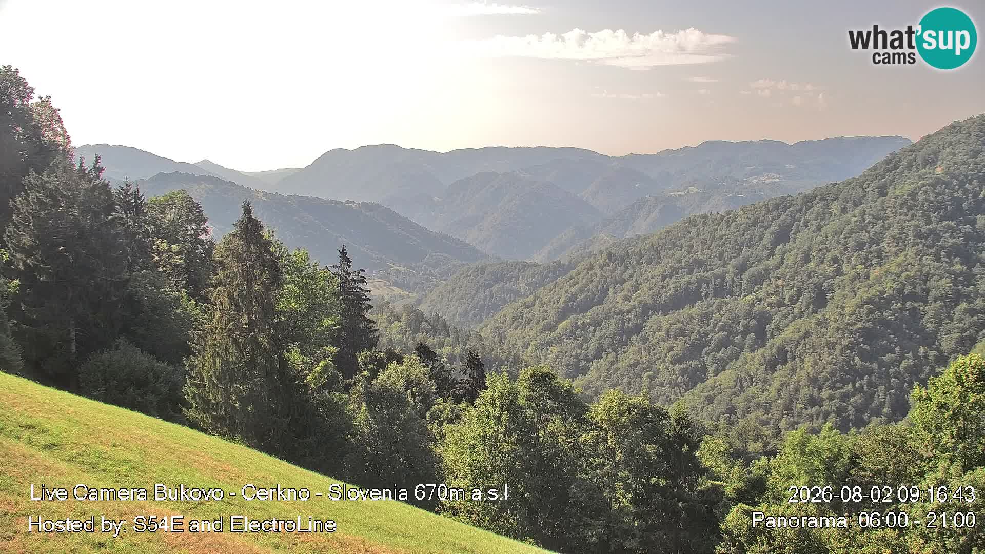 Webcam Bukovo – Baška grapa | Cerkno | Slovenia