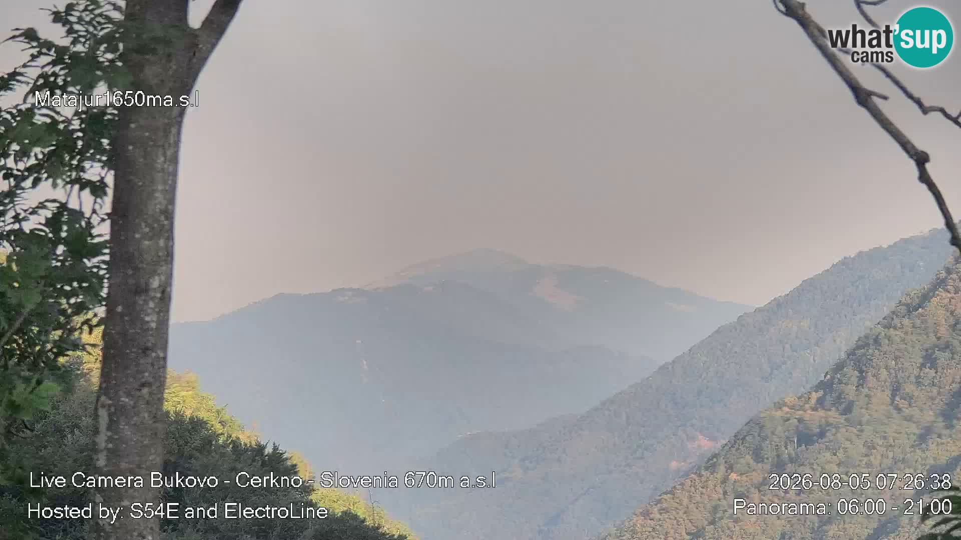 Webcam Bukovo – Baška grapa | Cerkno | Slovenia
